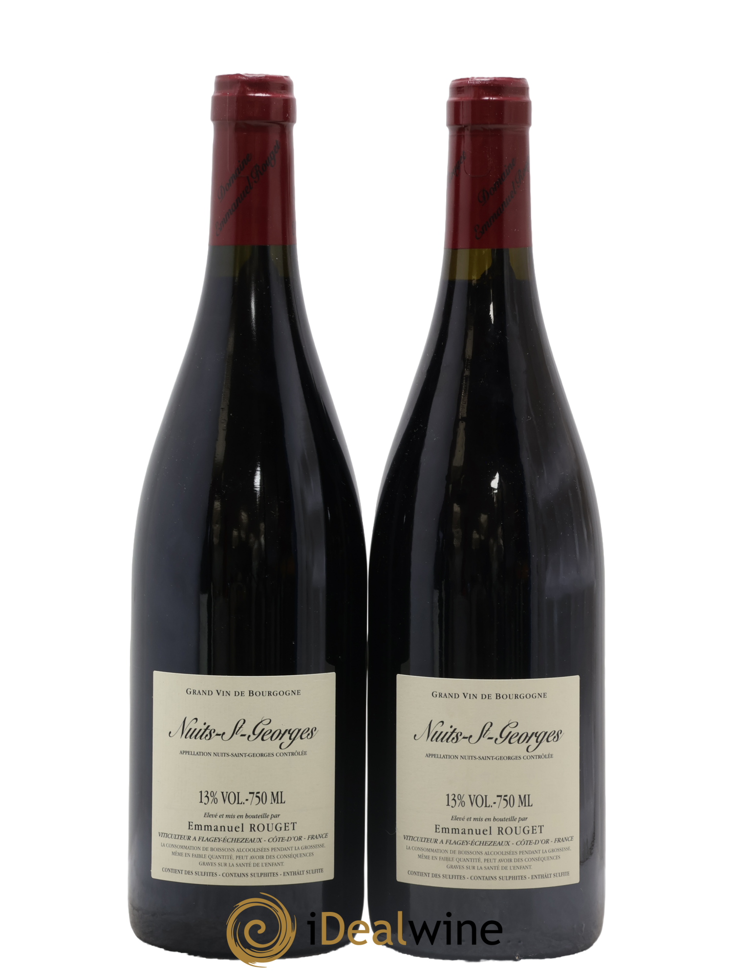 Nuits-Saint-Georges Emmanuel Rouget 2022 - Lot of 2 bottles - 1