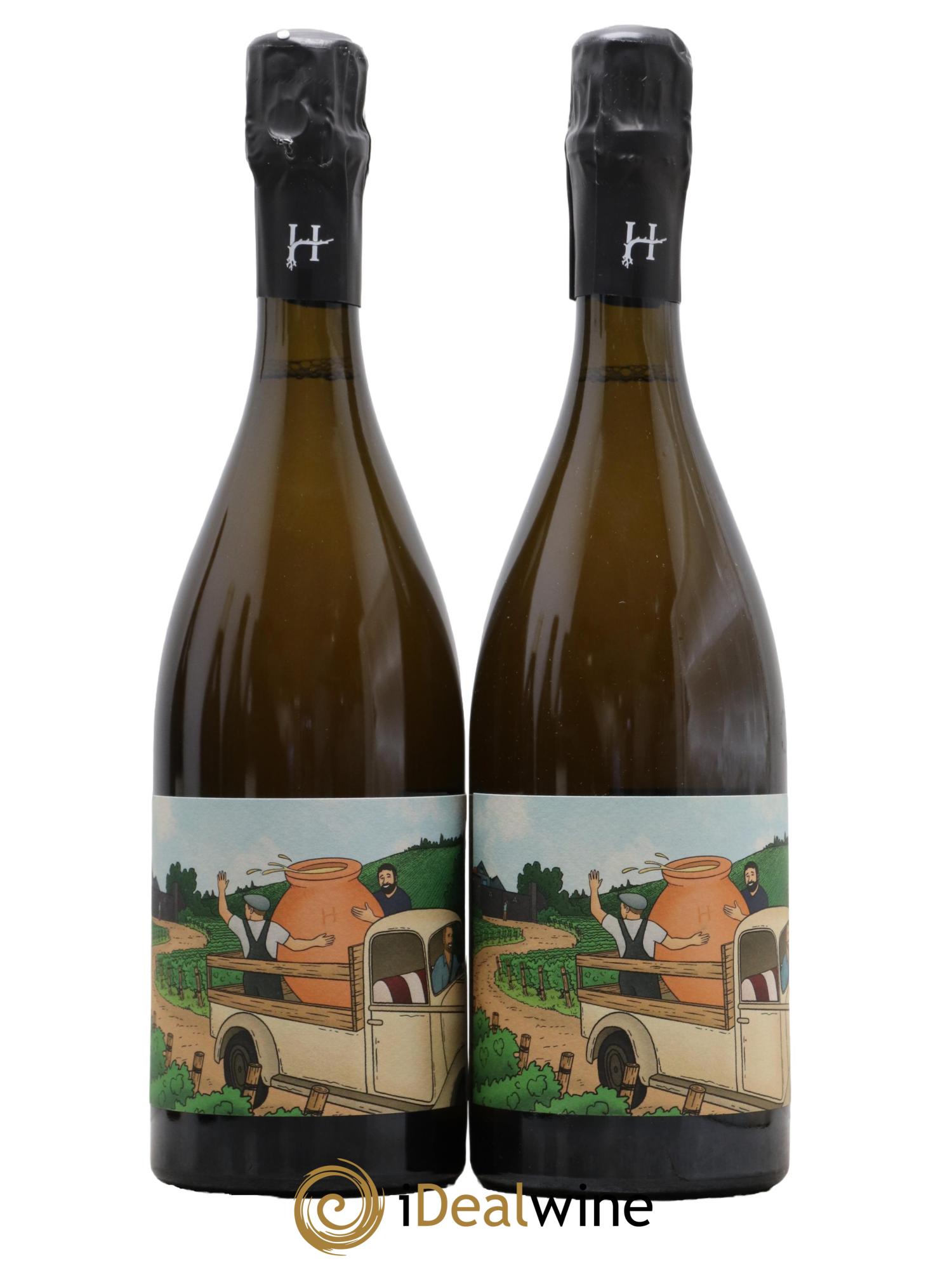 Champagne Auguste II Maison Romain Henin - Lot de 2 bouteilles - 0