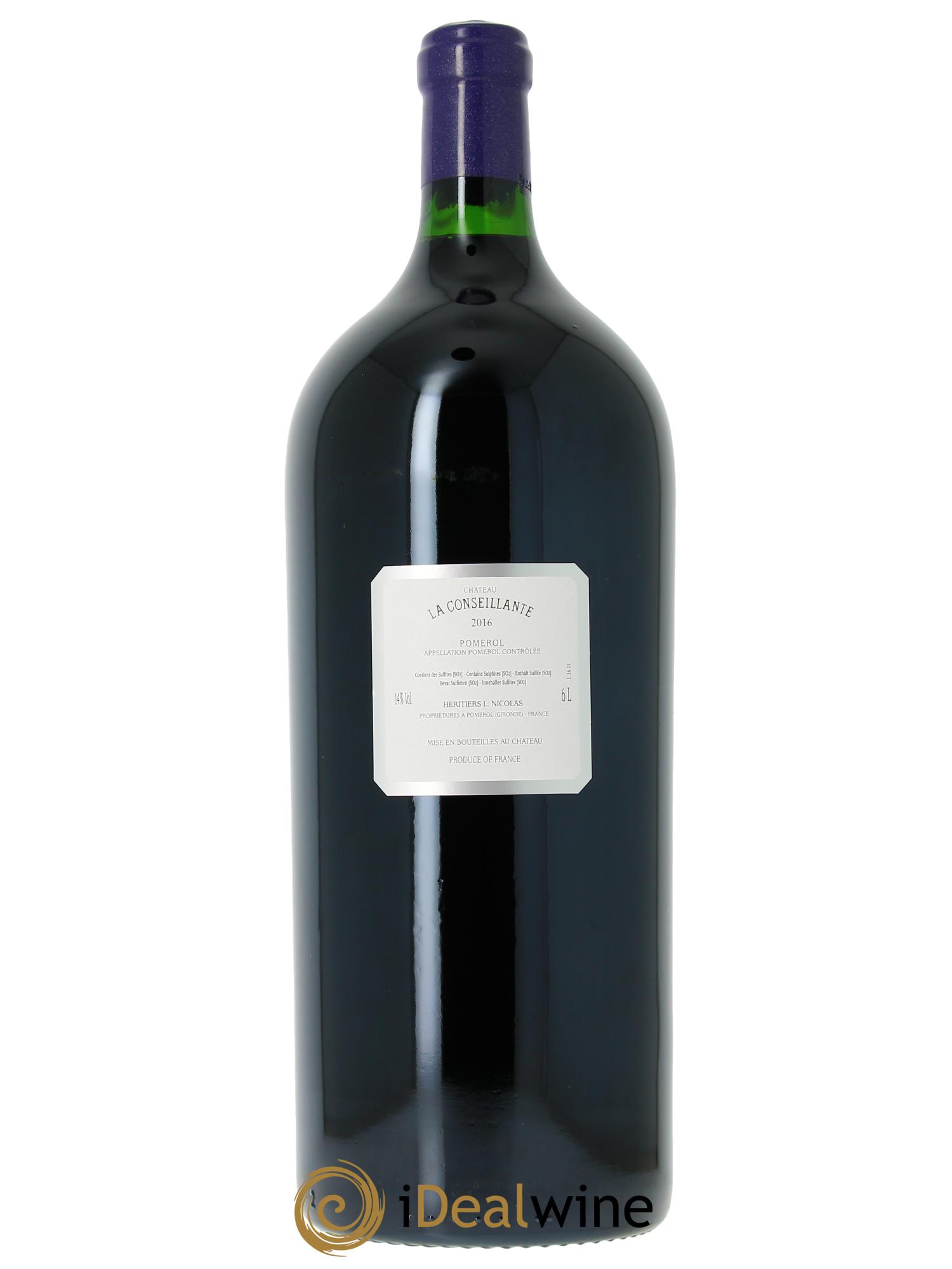 Château la Conseillante  2016 - Lotto di 1 mathusalem - 1