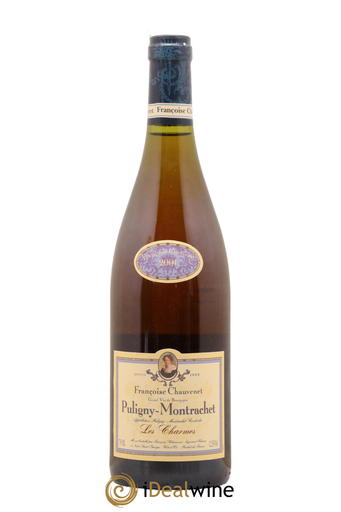 Puligny-Montrachet Les Charmes Francoise Chauvenet 2001 - Lot de 1 bouteille - 0