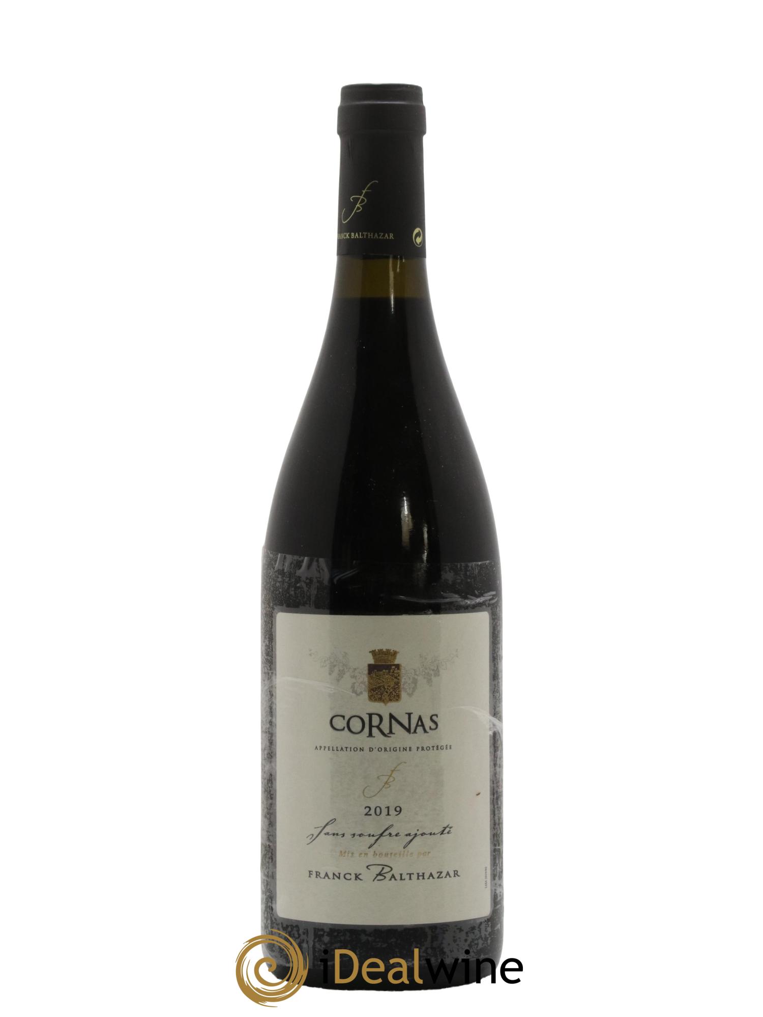Cornas Cuvée sans soufre Franck Balthazar (Domaine) 2019 - Lot de 1 bouteille - 0