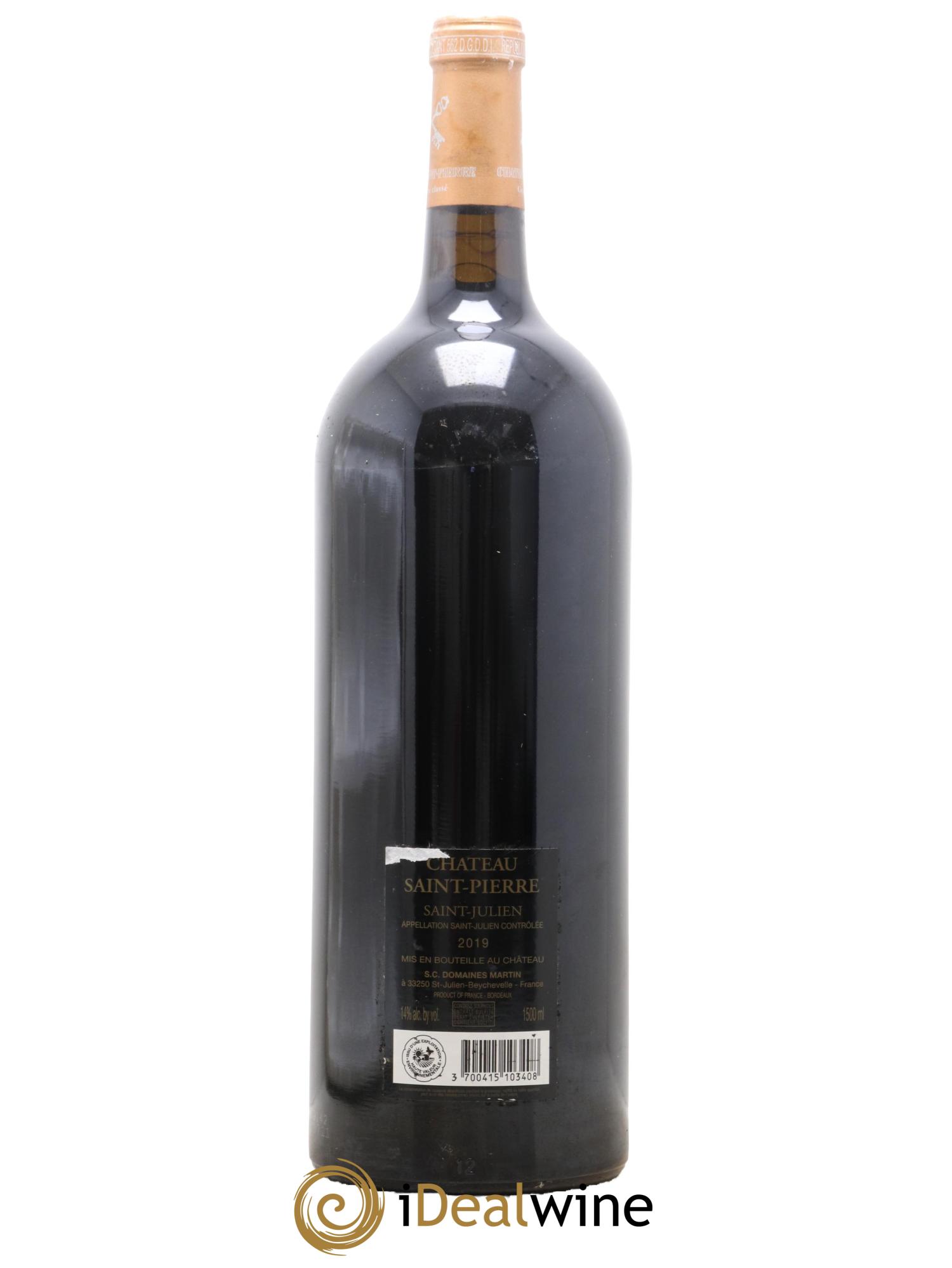 Château Saint-Pierre 4ème Grand Cru Classé 2019 - Lot de 1 magnum - 1
