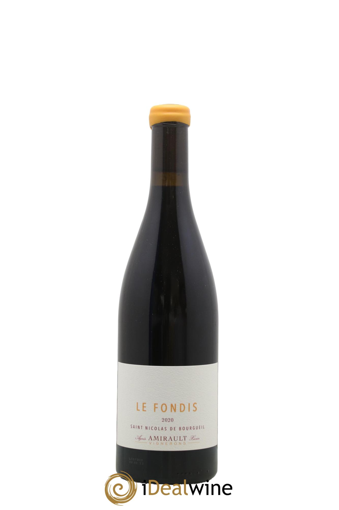 Saint-Nicolas de Bourgueil Le Fondis Agnès et Xavier Amirault 2020 - Lotto di 1 bottiglia - 0