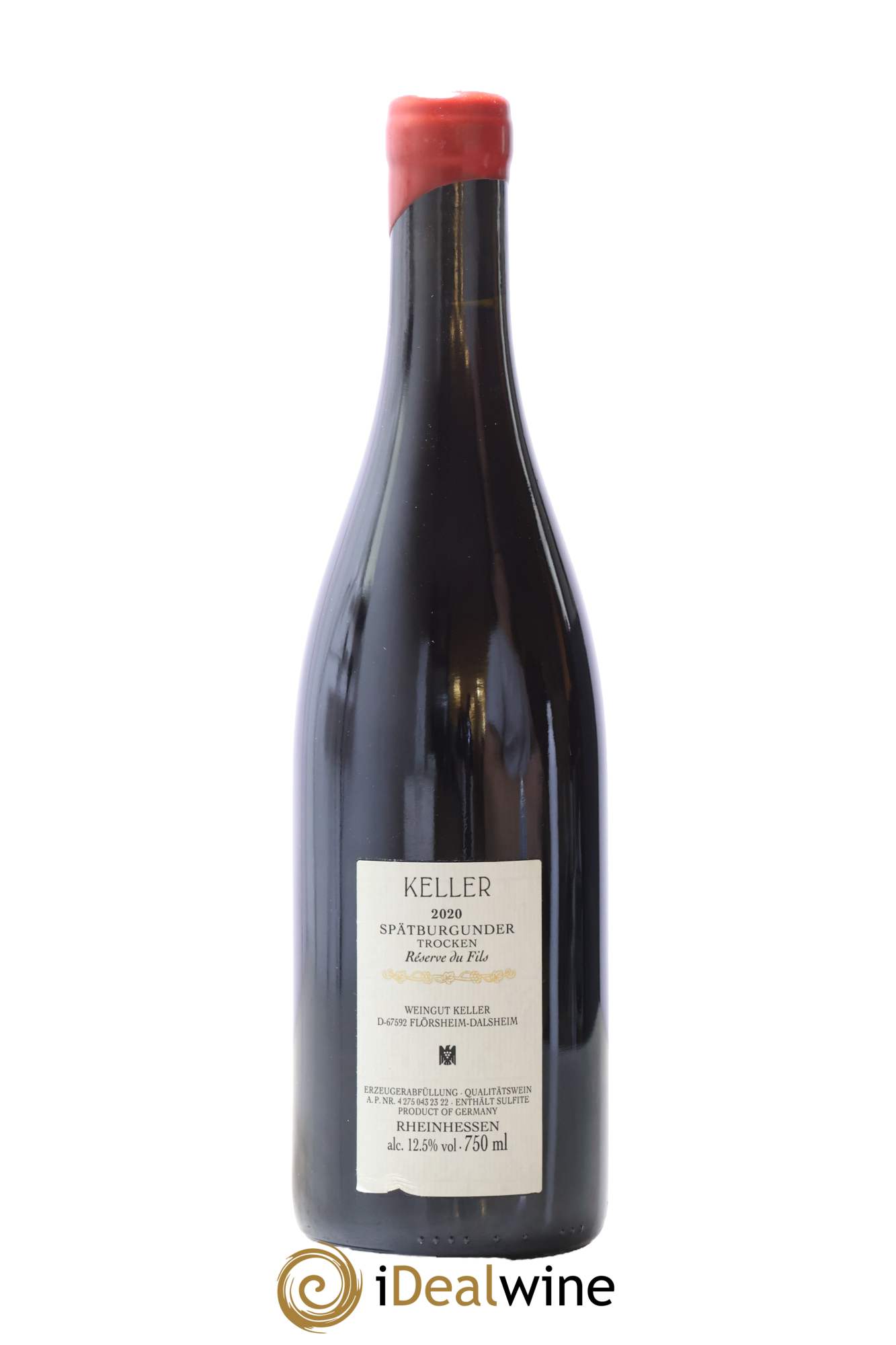 Allemagne Reserve du Fils Spatburgunder Trocken Keller 2020 - Lot of 1 bottle - 1