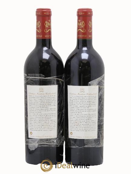 Château Mouton Rothschild 1er Grand Cru Classé 2002 - Lot of 2 bottles - 1