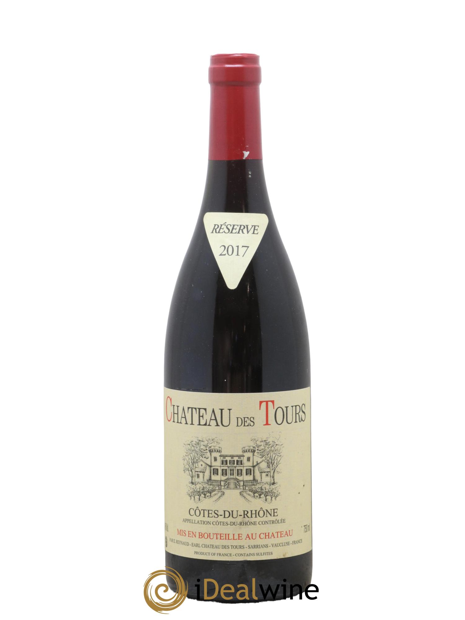 Côtes-du-Rhône Château des Tours Emmanuel Reynaud 2017 - Lot de 1 bouteille - 0