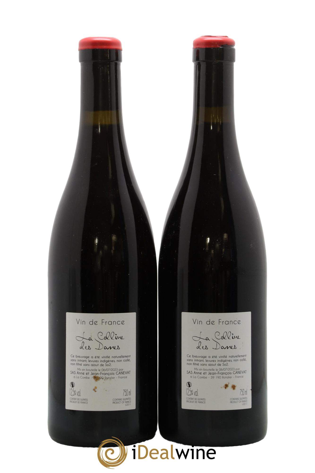 Vin de France La Colline des Dames Anne et Jean François Ganevat 2022 - Lot de 2 bouteilles - 1