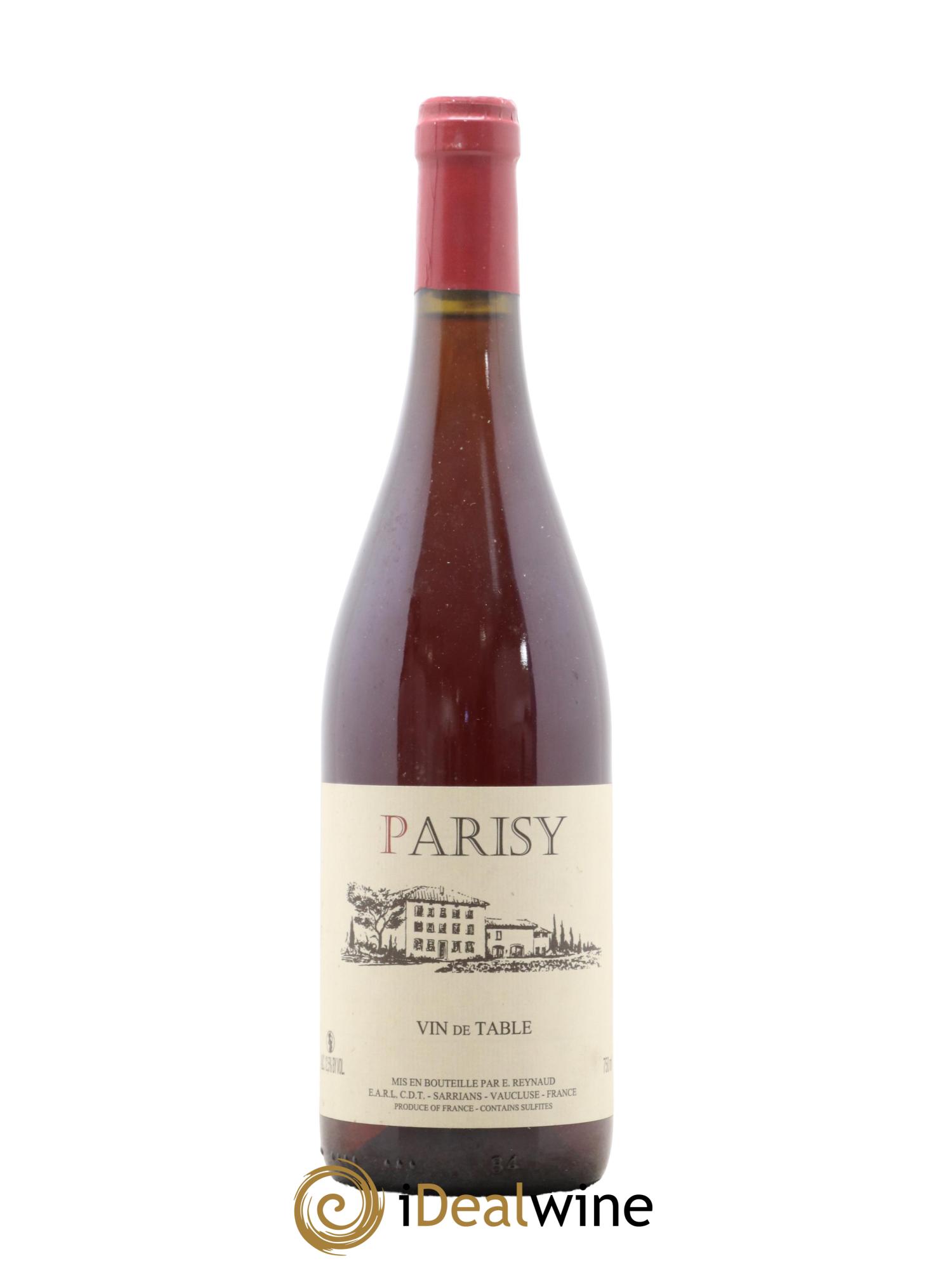 Vin de Table Parisy Emmanuel Reynaud - Posten von 1 Flasche - 0