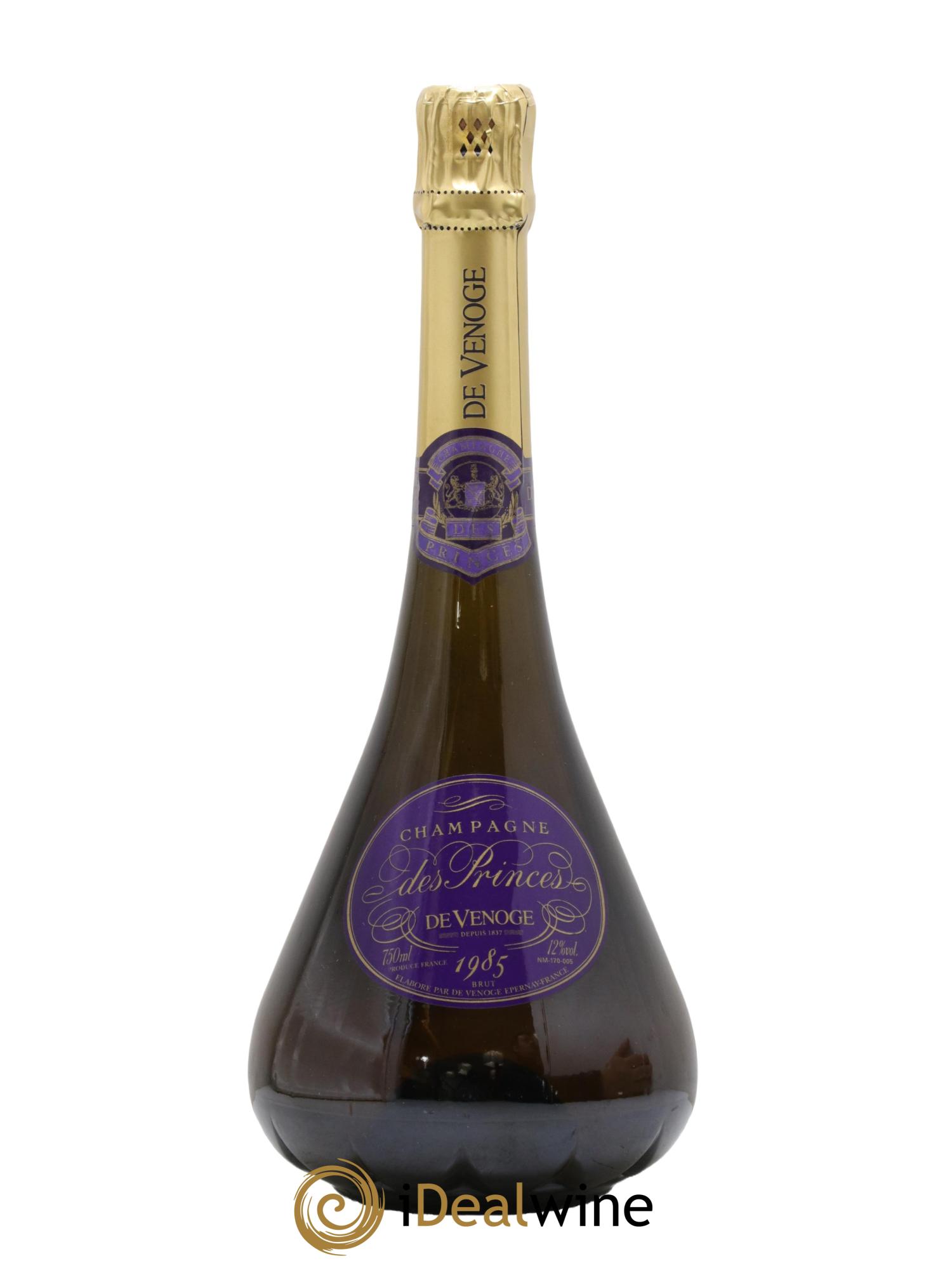 Cuvée des Princes De Venoge 1985 - Lot de 1 bouteille - 1