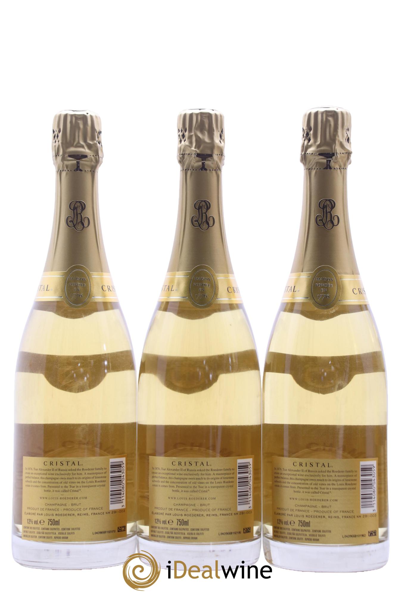 Cristal Louis Roederer 2009 - Lot de 6 bouteilles - 4