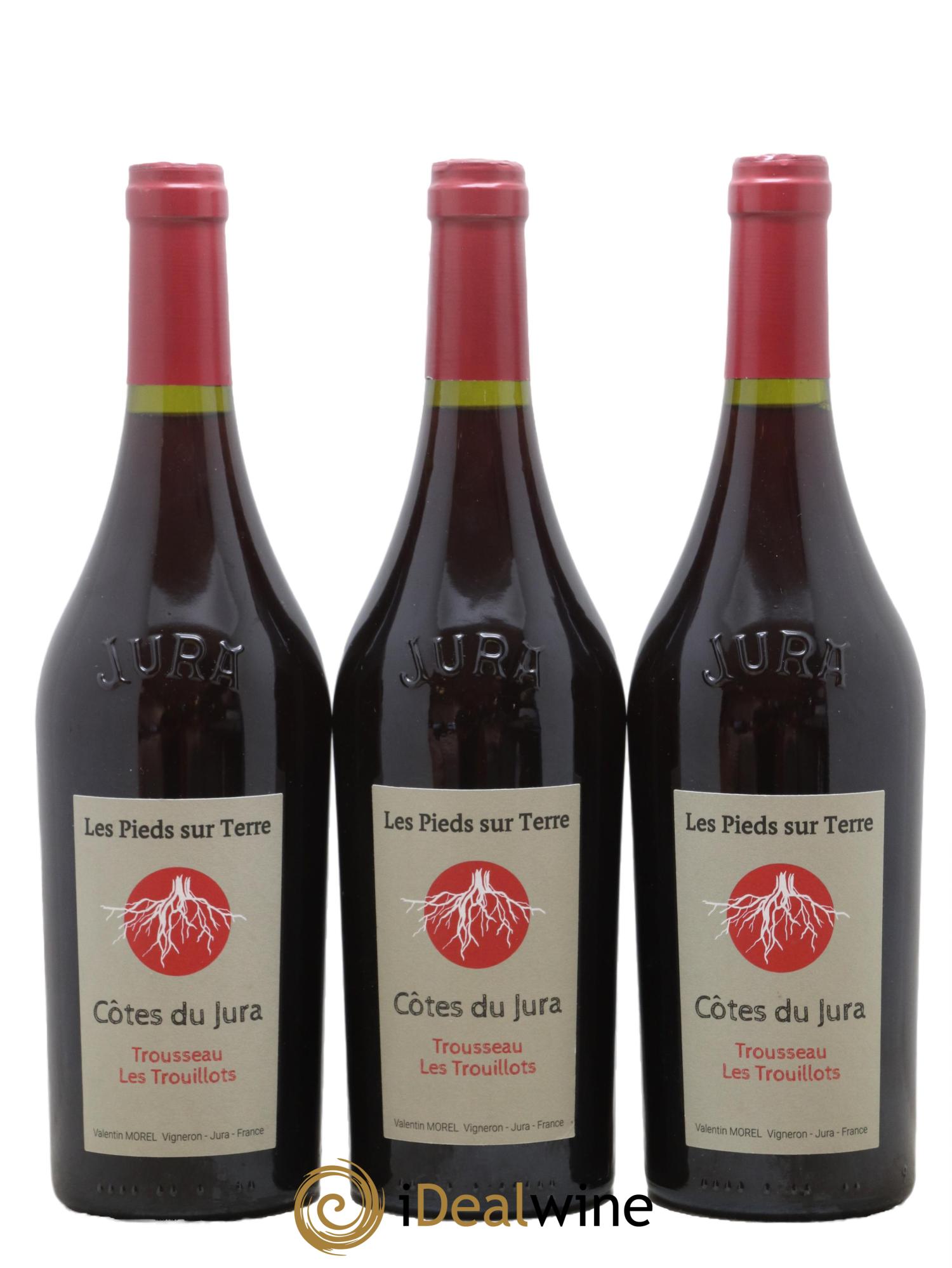 Côtes du Jura Trousseau - Les Trouillots Valentin Morel 2020 - Lot de 3 bouteilles - 0