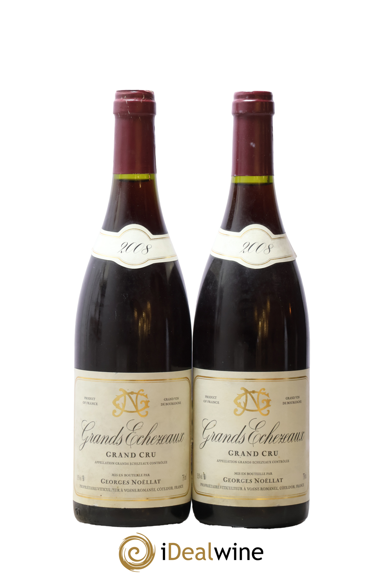 Grands-Echezeaux Grand Cru Georges Noëllat (Domaine) 2008 - Lot de 2 bouteilles - 0