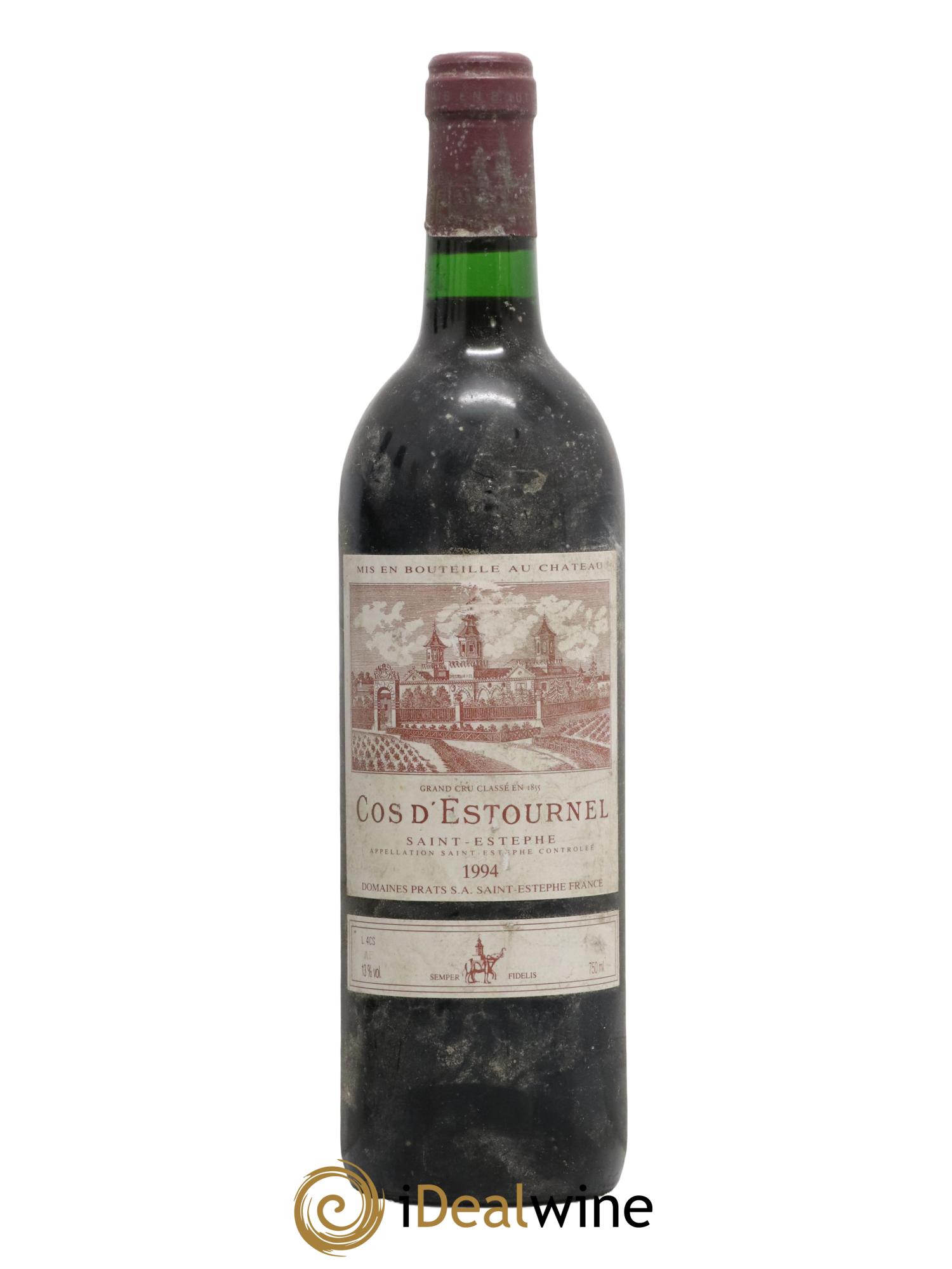 Cos d'Estournel 2ème Grand Cru Classé 1994 - Lot de 1 bouteille - 0