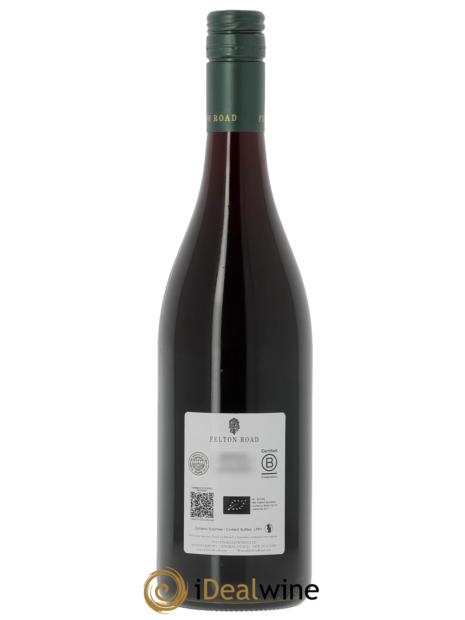 Central Otago Felton Road Bannockburn Pinot Noir  2024 - Lot de 1 bouteille - 1