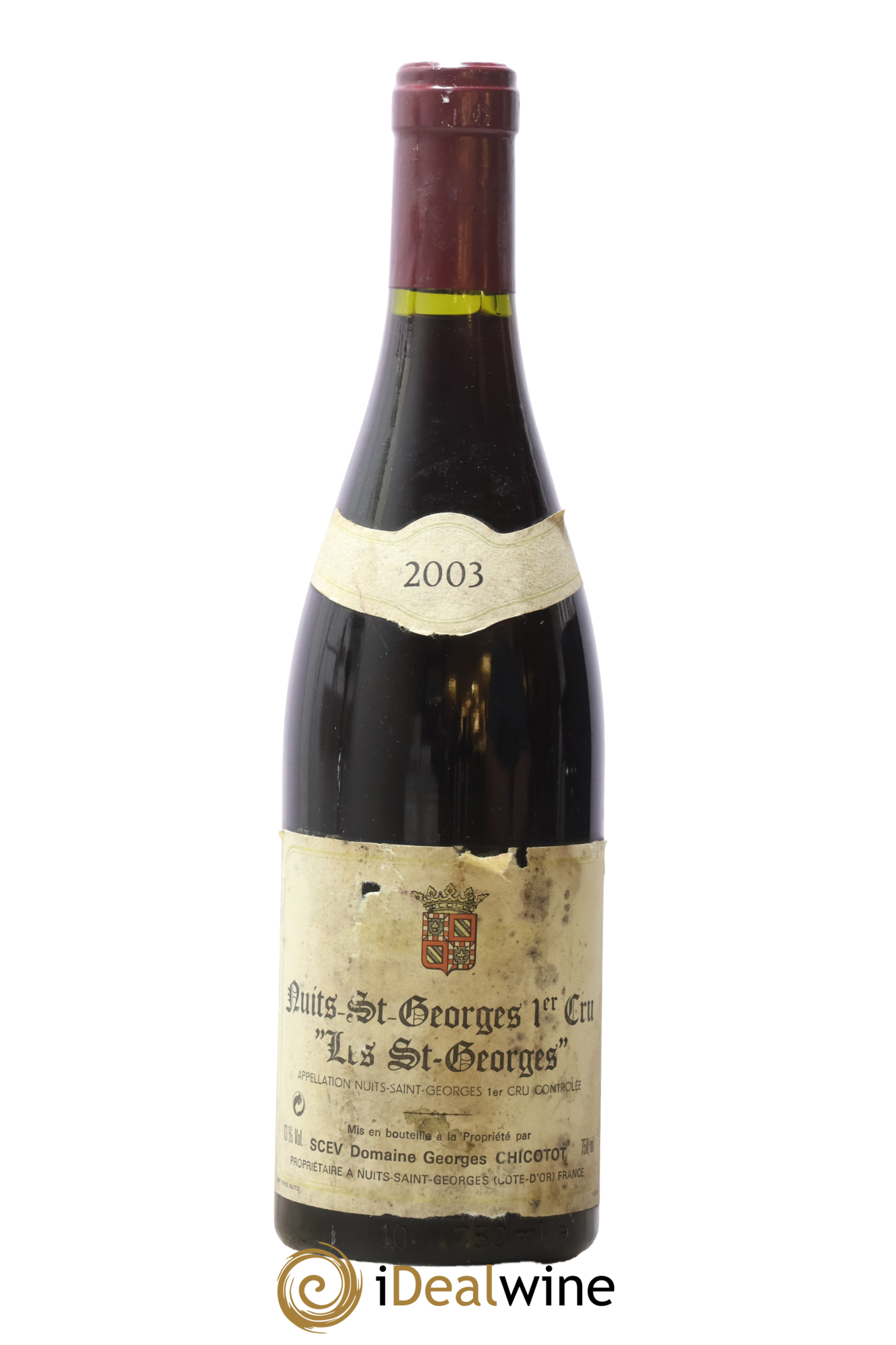Nuits-Saint-Georges 1er Cru Les Saint-Georges Chicotot 2003 - Posten von 1 Flasche - 0