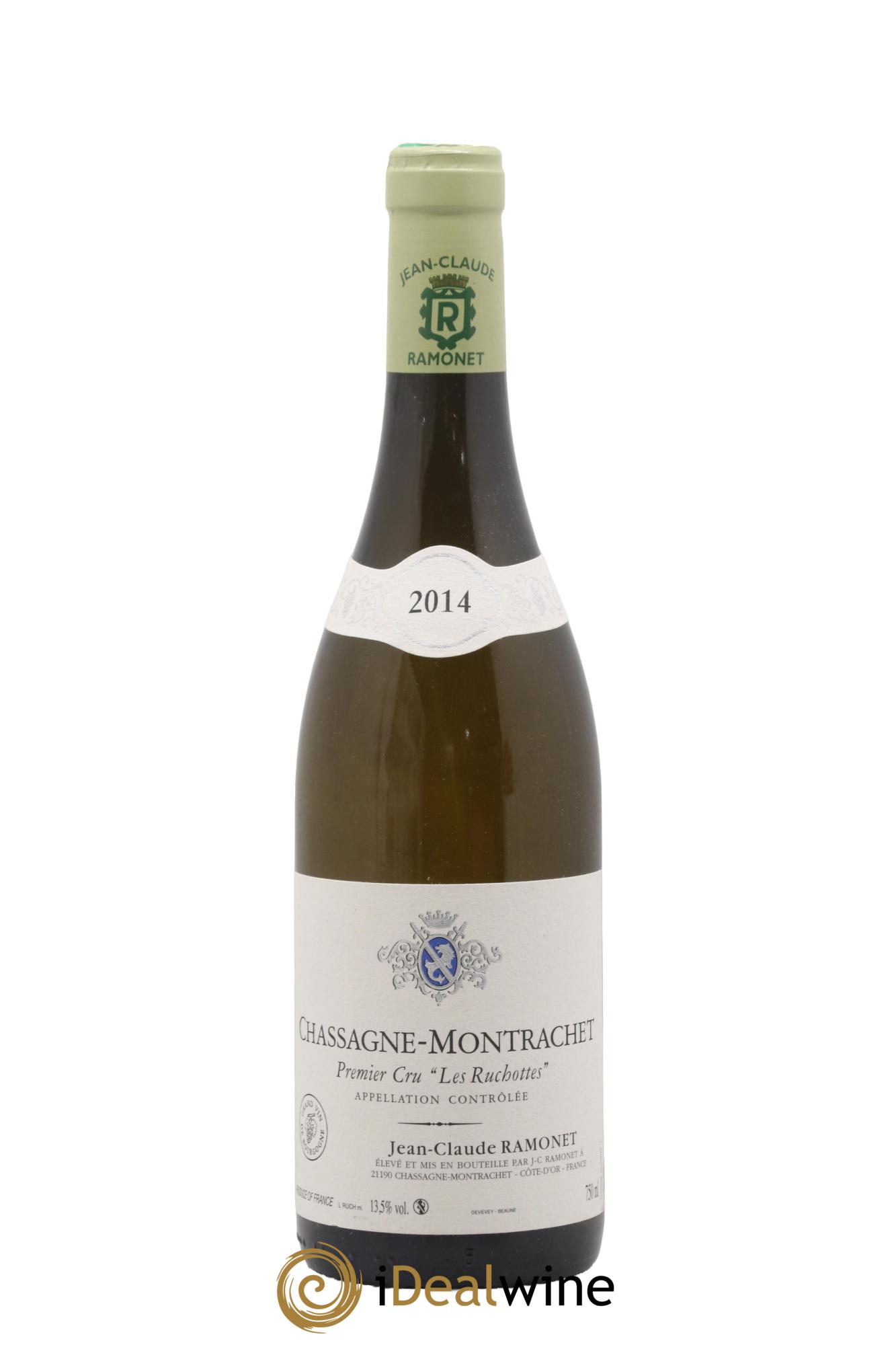 Chassagne-Montrachet 1er Cru Les Ruchottes Ramonet (Domaine) 2014 - Posten von 1 Flasche - 0