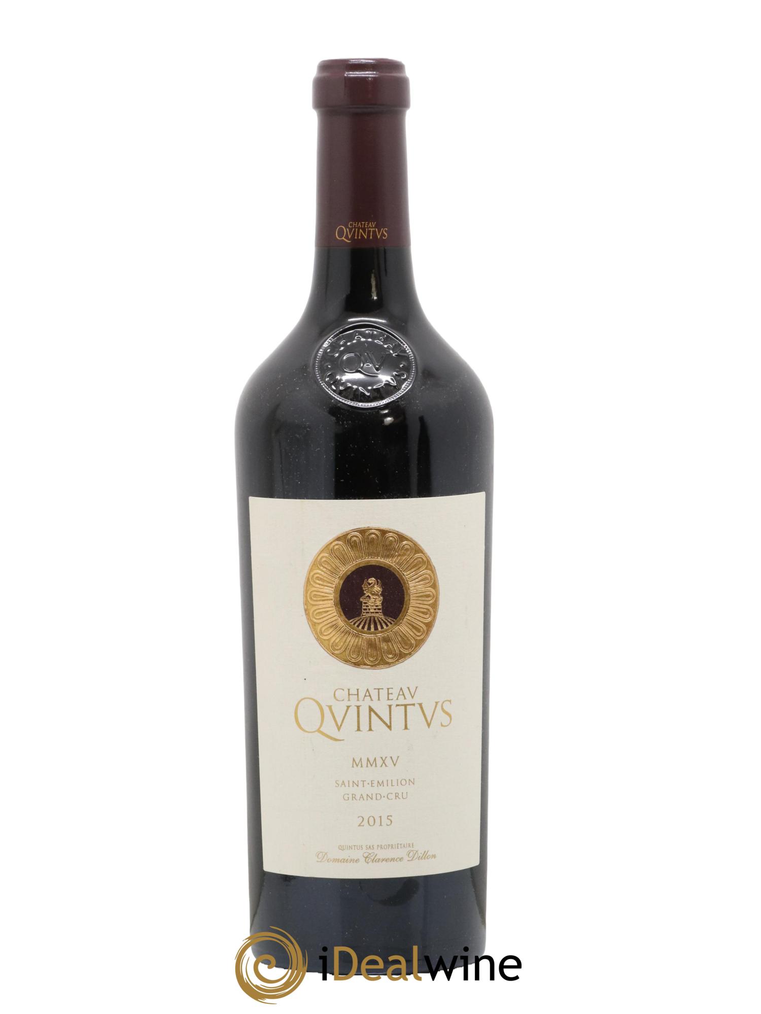 Château Quintus Grand Cru 2015 - Lot de 1 bouteille - 0