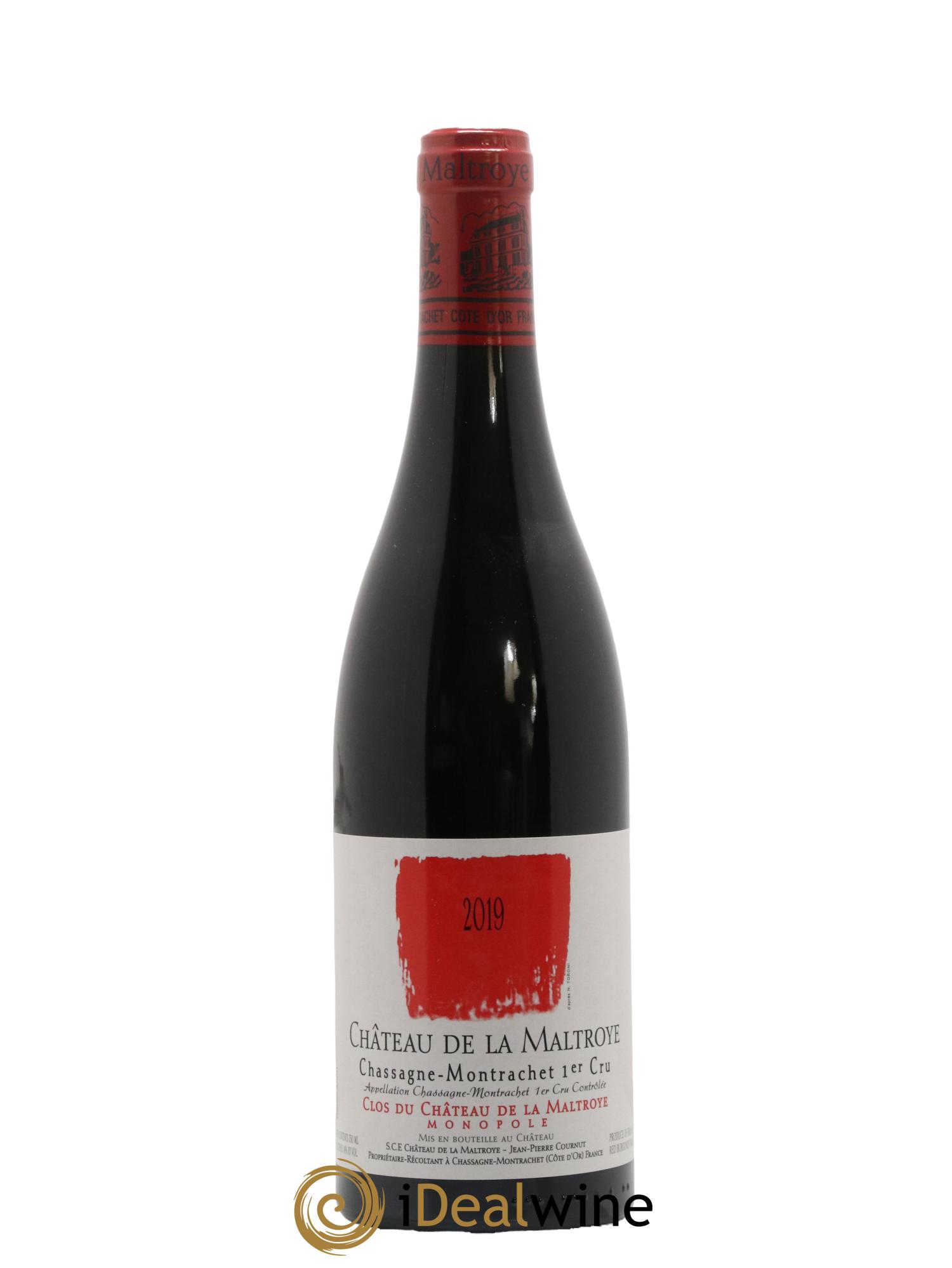 Chassagne-Montrachet 1er Cru Clos du Château de la Maltroye Château de la Maltroye 2019 - Lot de 1 bouteille - 0