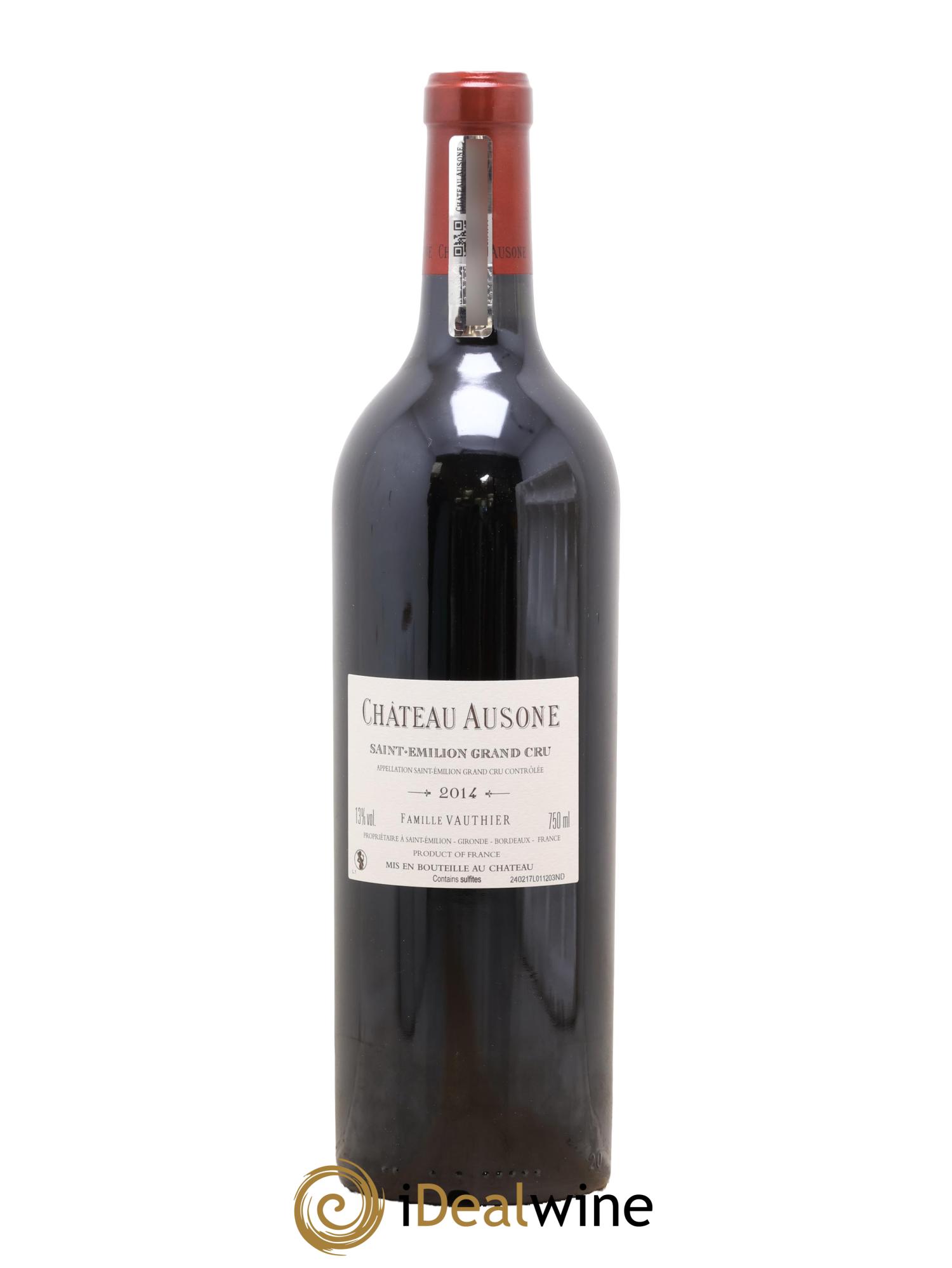 Château Ausone 1er Grand Cru Classé A 2014 - Lotto di 1 bottiglia - 1