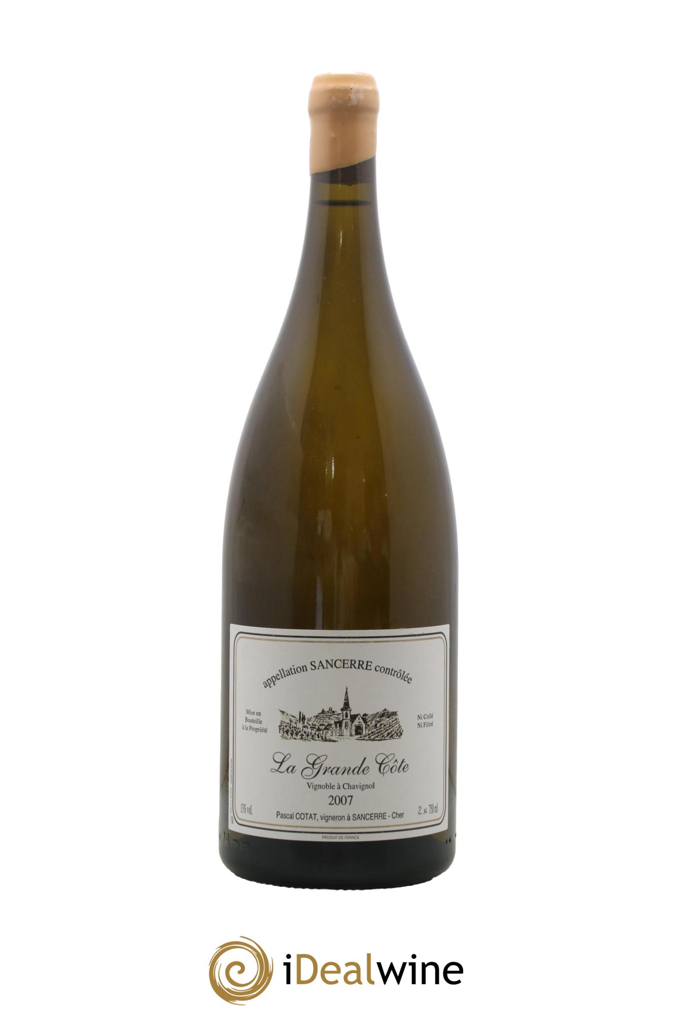 Sancerre La Grande Côte Pascal Cotat 2007 - Lotto di 1 magnum - 0