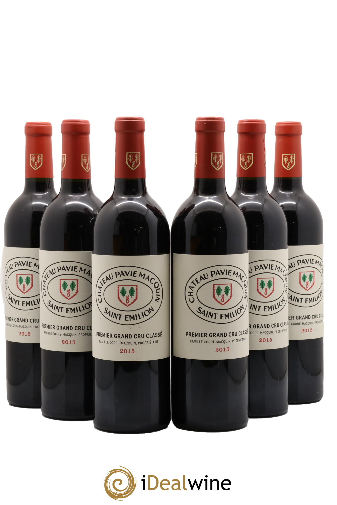 Château Pavie Macquin 1er Grand Cru Classé B 2015 - Posten von 6 Flaschen - 0