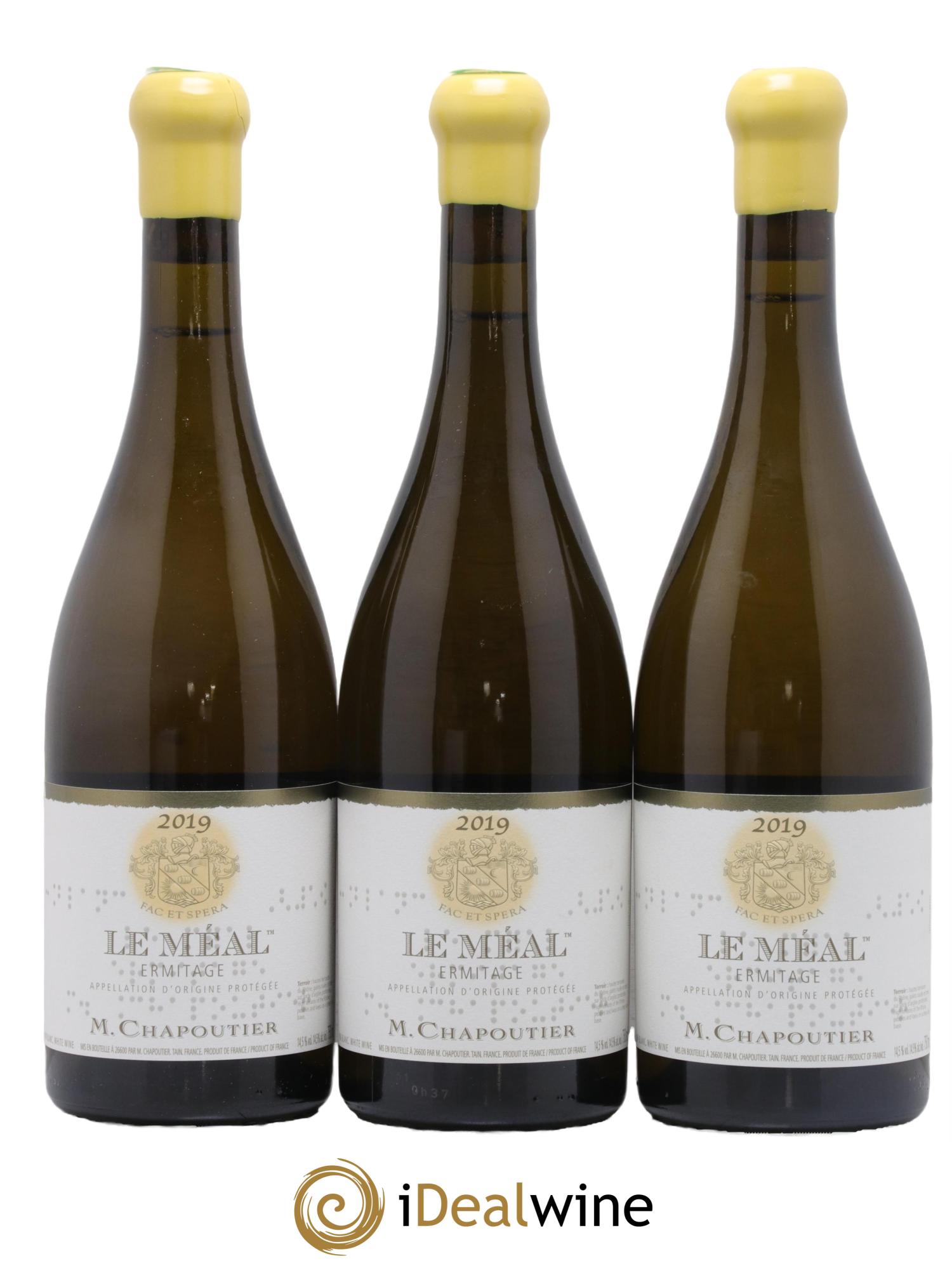 Hermitage Ermitage Le Méal Chapoutier 2019 - Lot de 6 bouteilles - 3