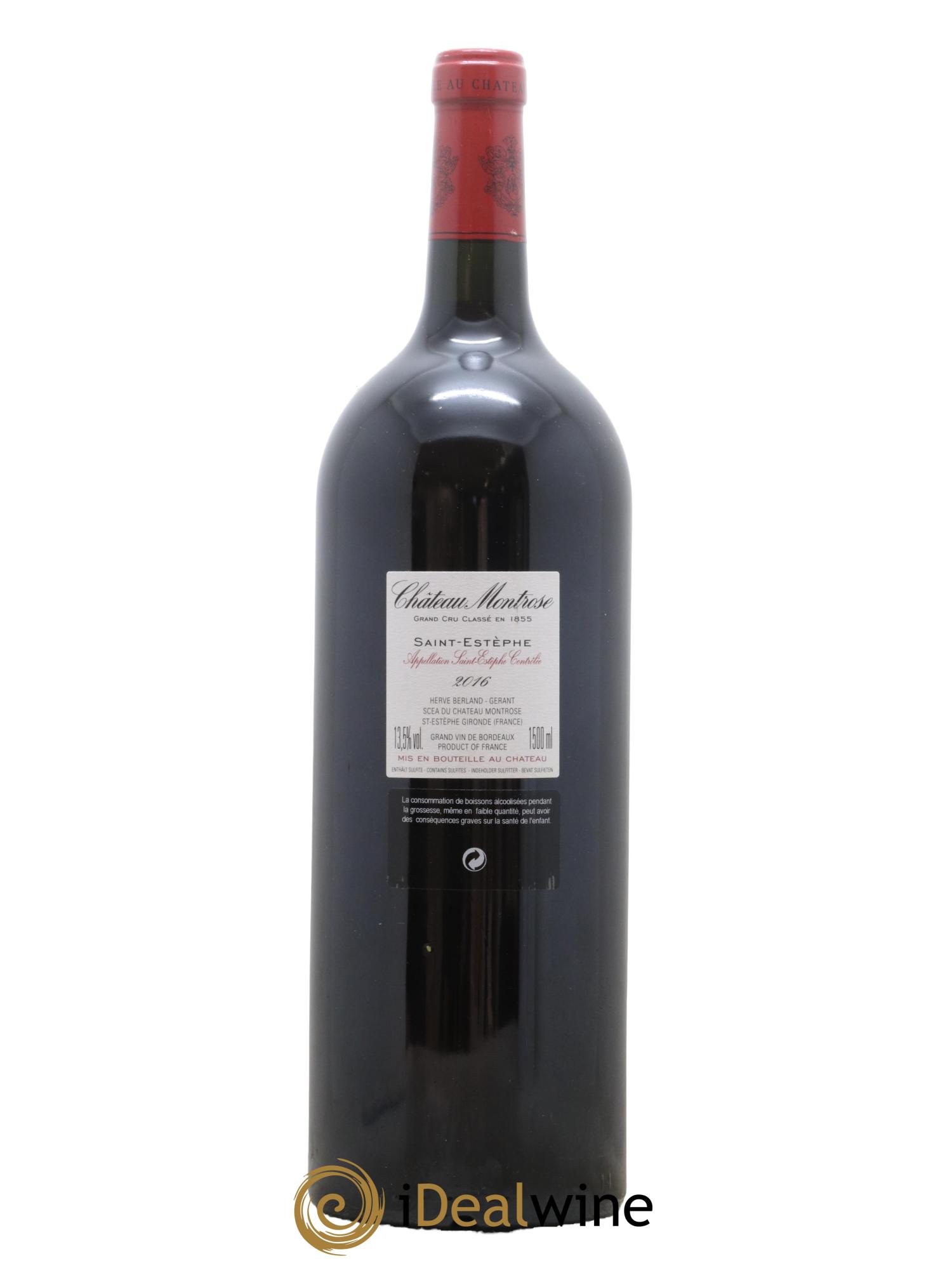 Château Montrose 2ème Grand Cru Classé 2016 - Lot de 1 magnum - 1