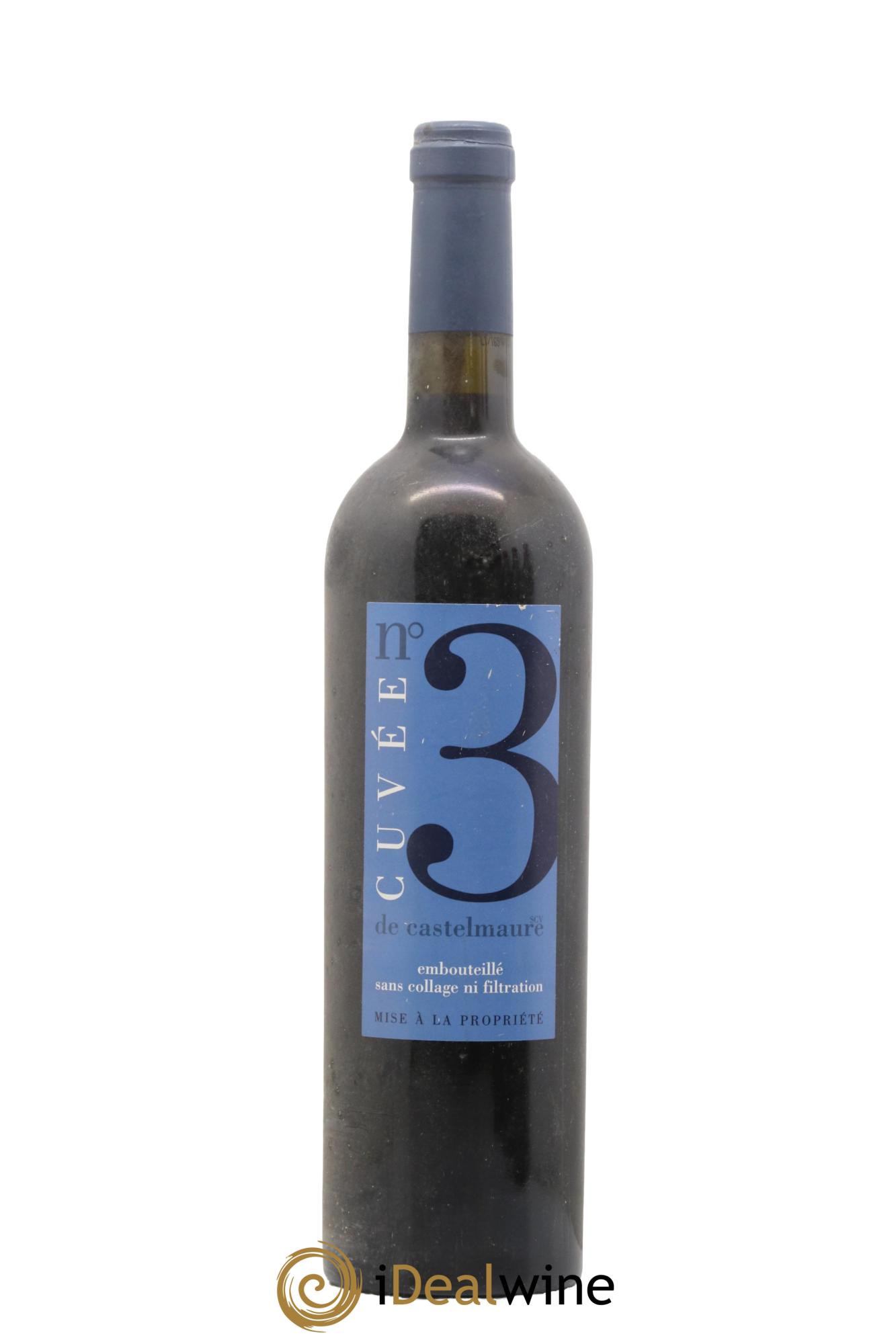 Corbières Numéro 3 Castelmaure 1999 - Lot de 1 bouteille - 0