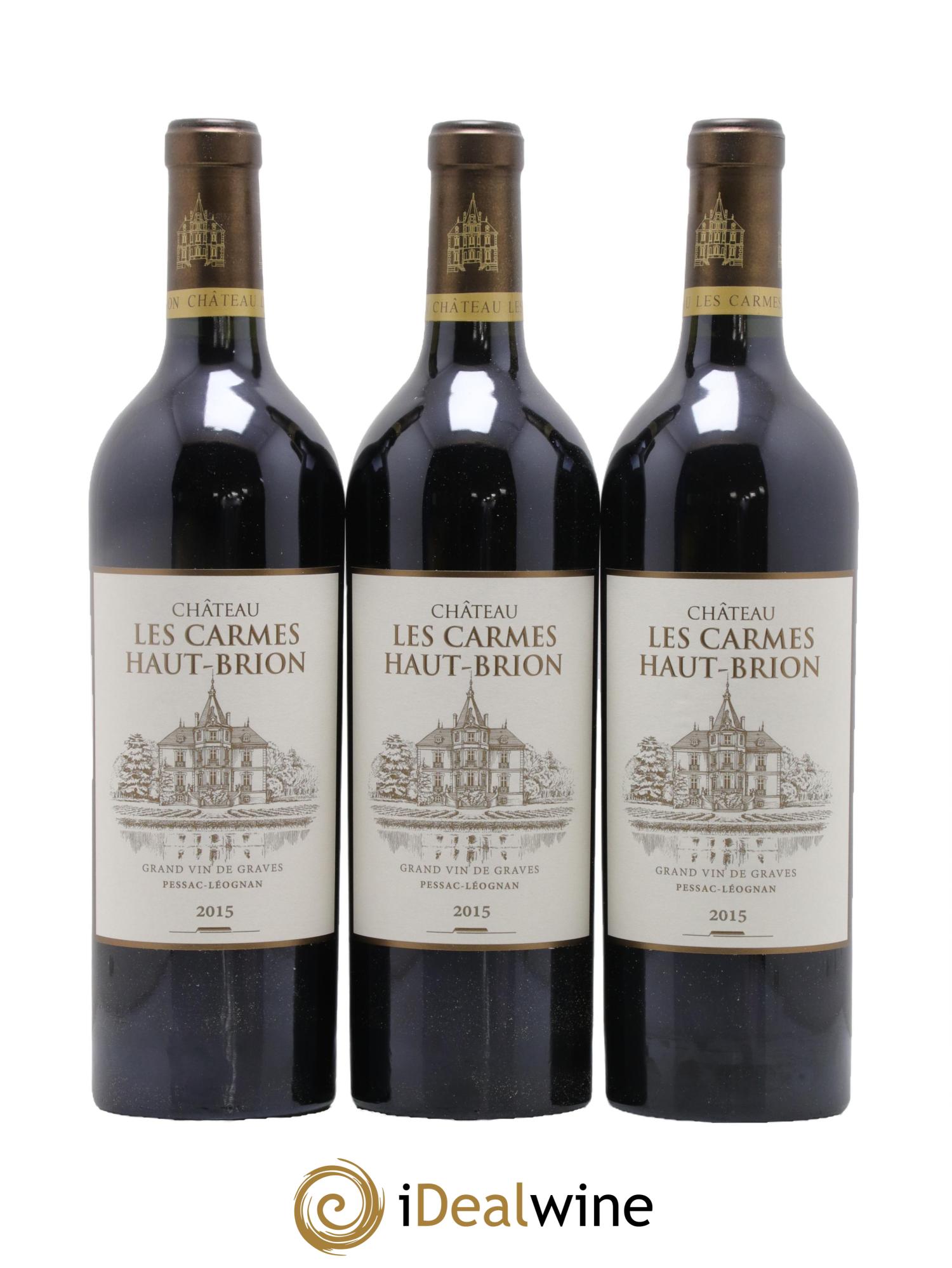 Château Les Carmes Haut-Brion 2015 - Lot de 6 bouteilles - 2
