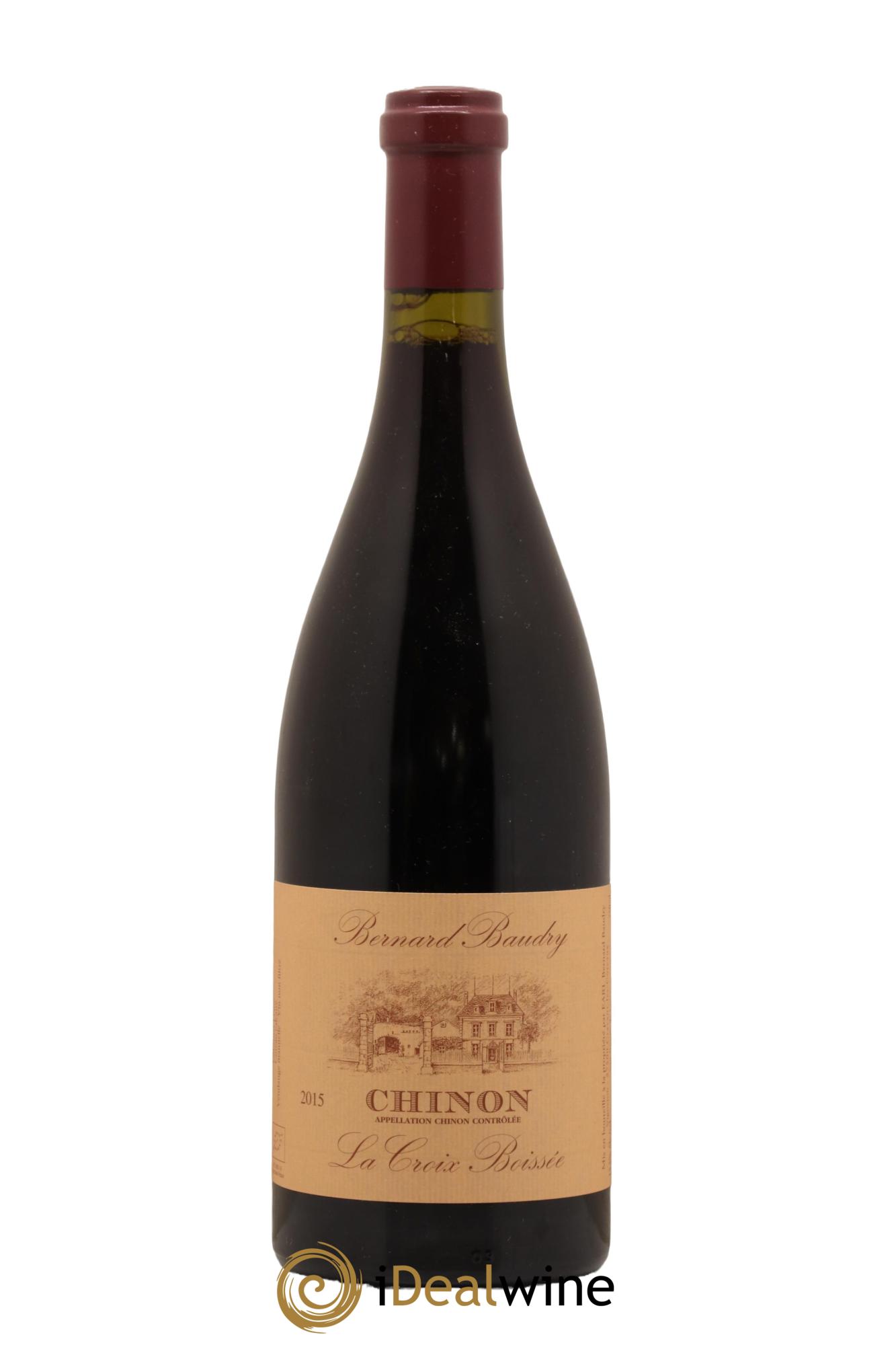 Chinon La Croix Boissée Bernard Baudry 2015 - Lot de 1 bouteille - 0