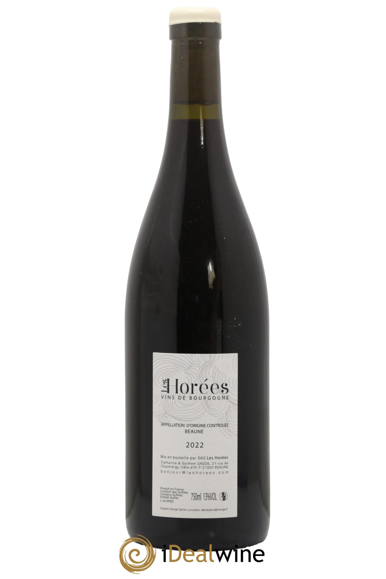 Beaune Les Prévolles Les Horées 2022 - Lotto di 1 bottiglia - 1