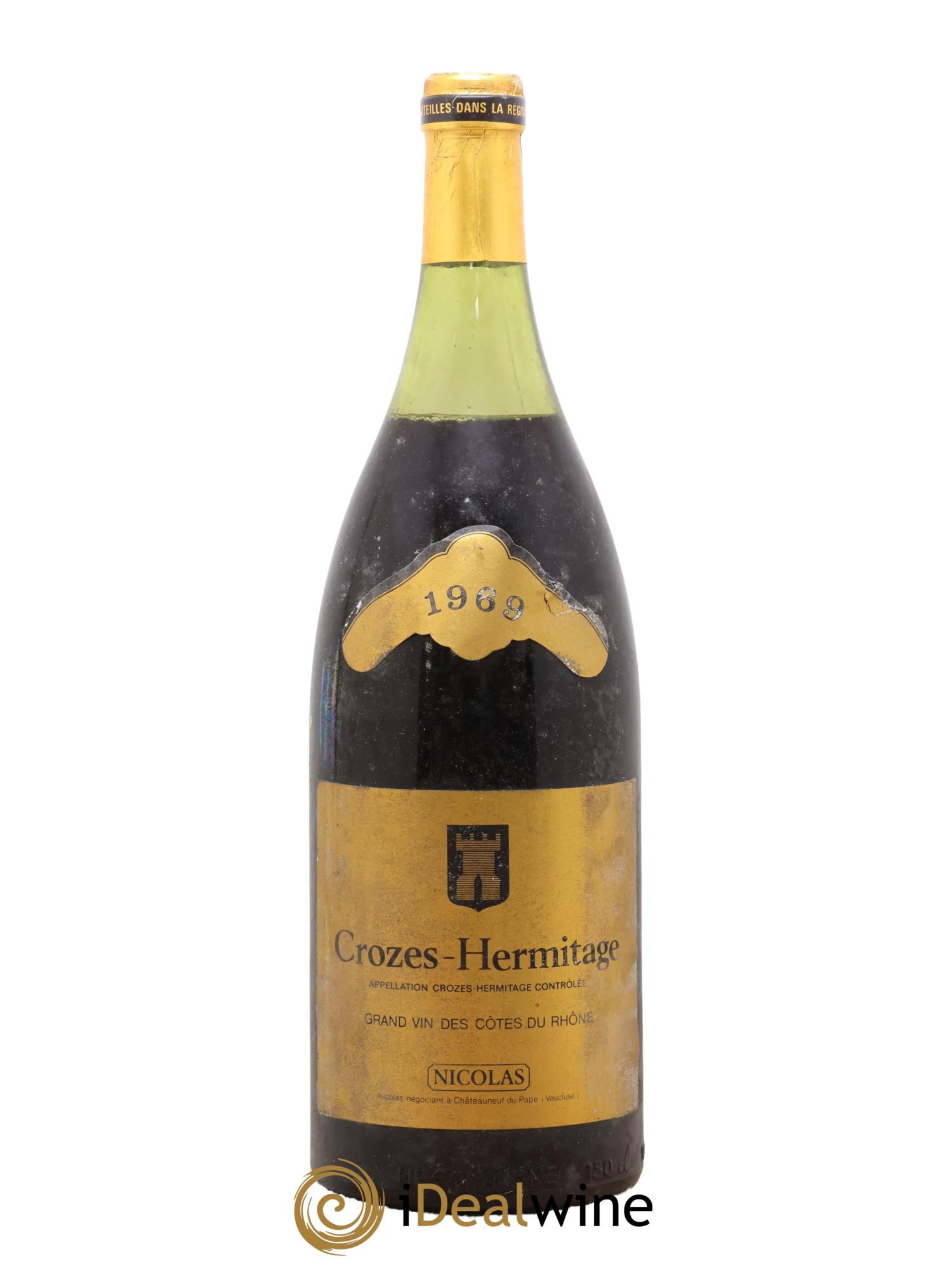Crozes-Hermitage Nicolas 1969 - Lot de 1 magnum - 0