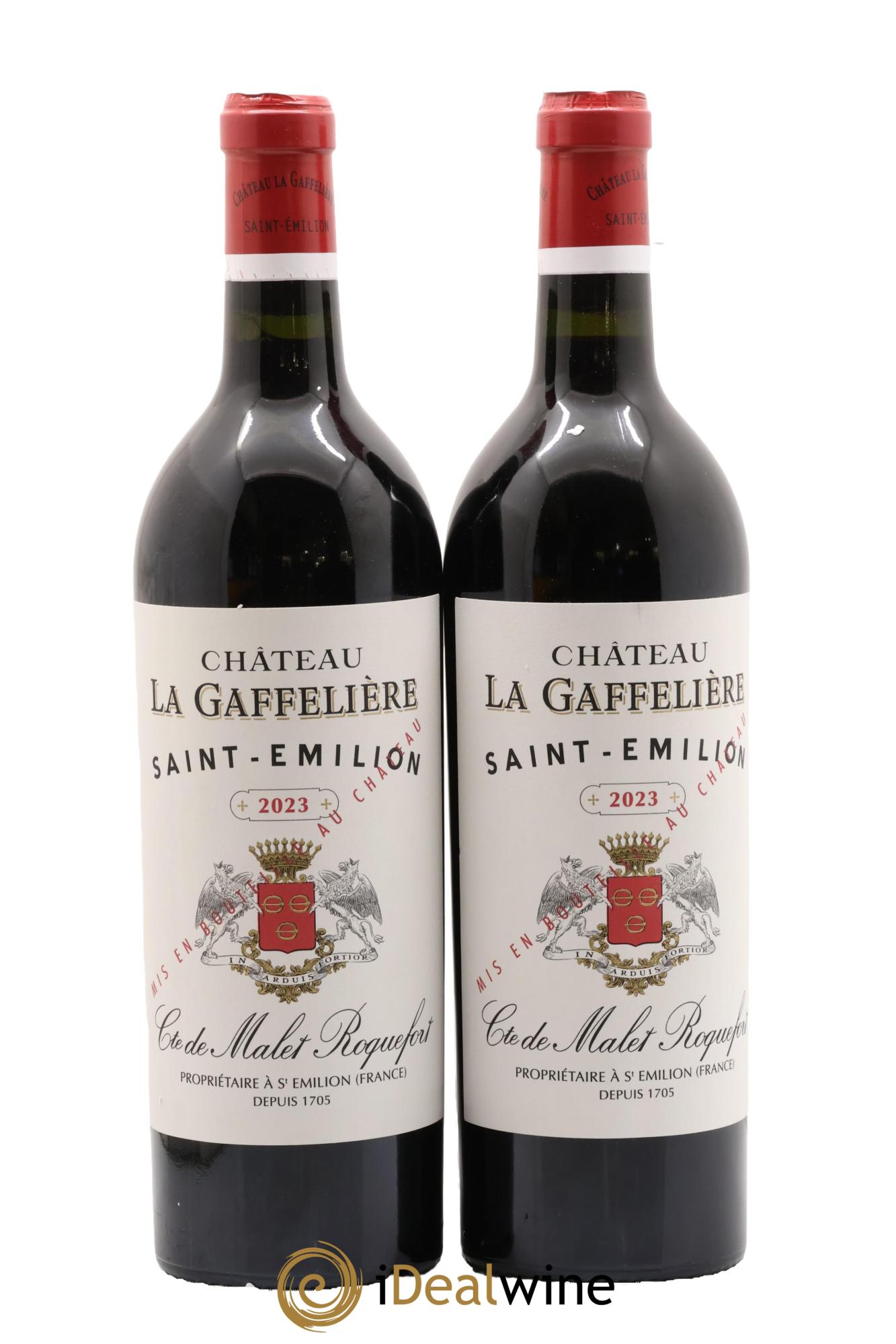Château la Gaffelière 1er Grand Cru Classé B 2023 - Lotto di 2 bottiglie - 0