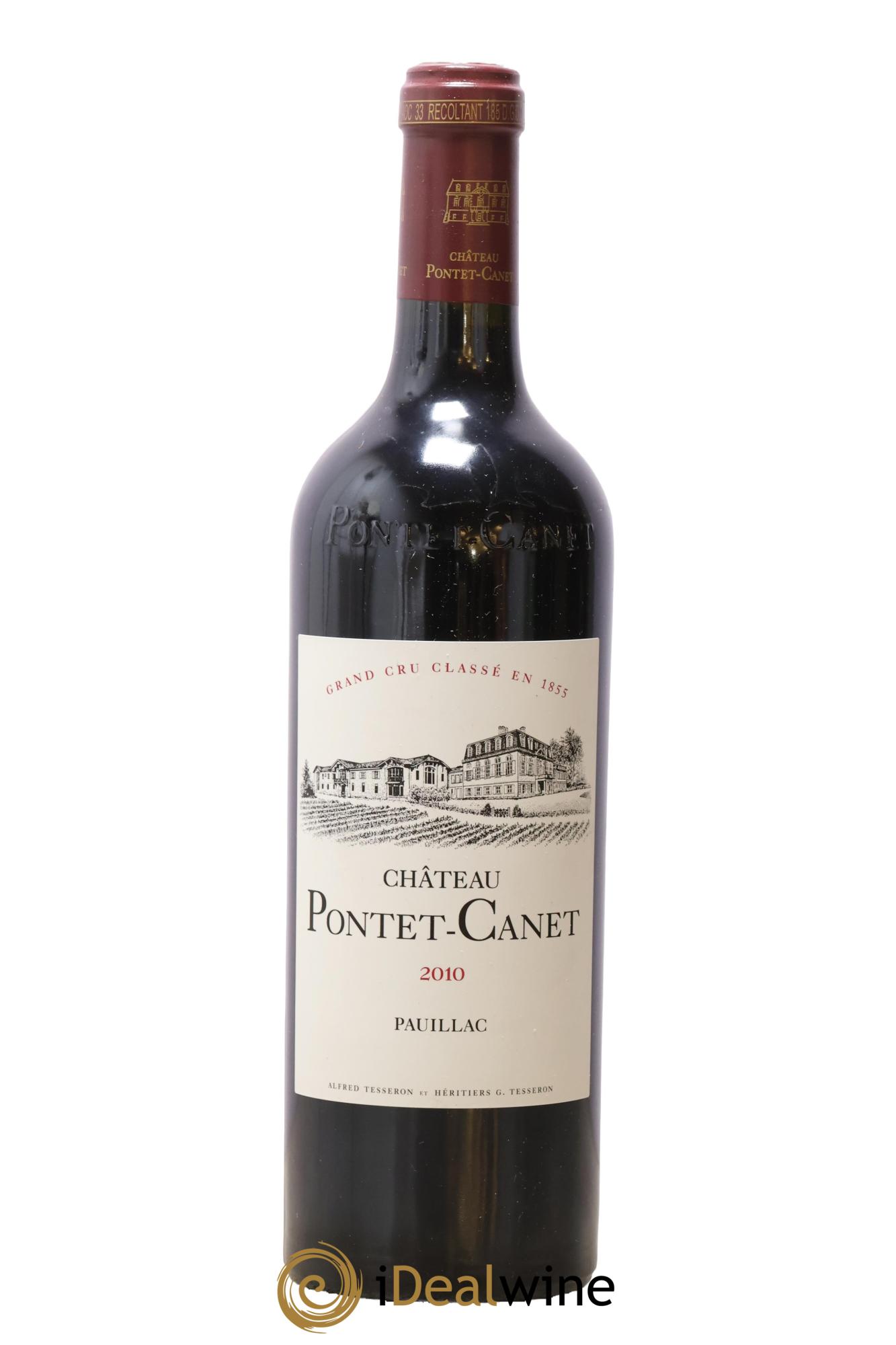 Château Pontet Canet 5ème Grand Cru Classé 2010 - Posten von 1 Flasche - 0