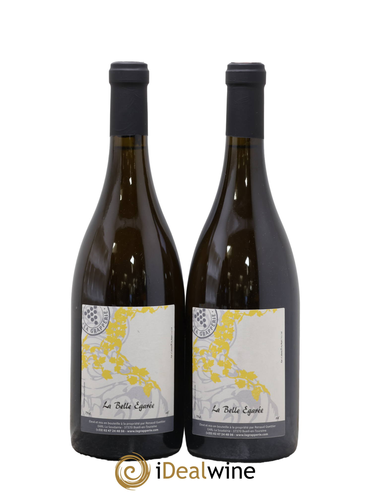 Vin de France La Belle Egarée La Grapperie 2018 - Lot of 2 bottles - 0