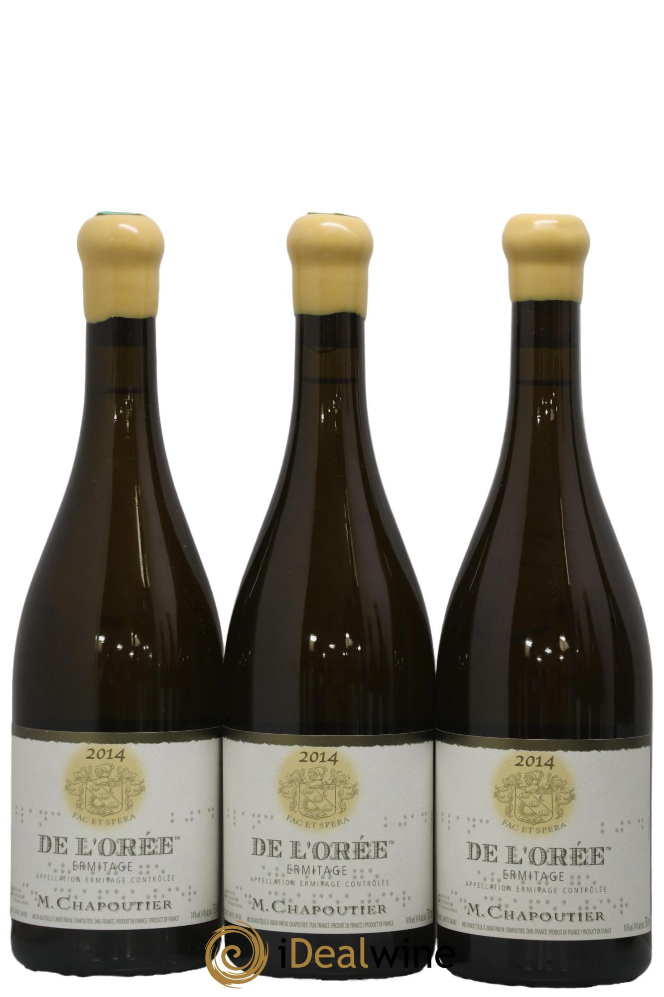 Hermitage Ermitage de l'Orée Chapoutier 2014 - Lot of 6 bottles - 2