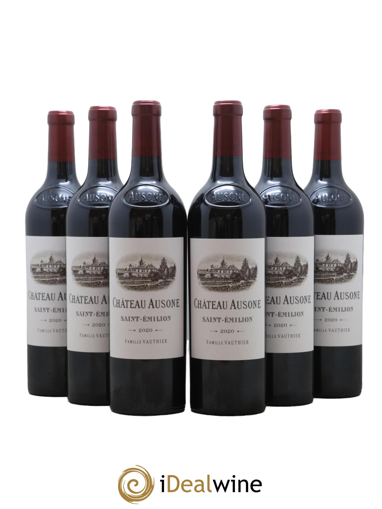 Château Ausone 1er Grand Cru Classé A 2020 - Lot de 6 bouteilles - 0