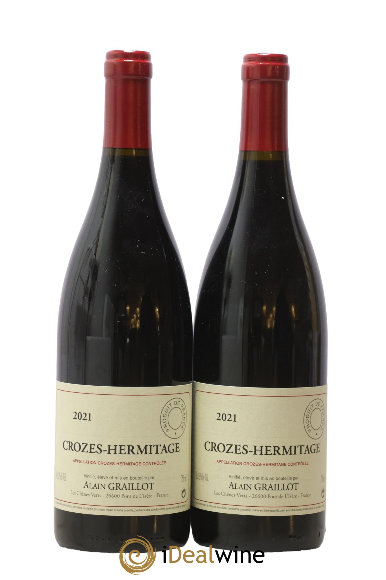 Crozes-Hermitage Domaine Graillot 2021 - Lot de 2 bouteilles - 0