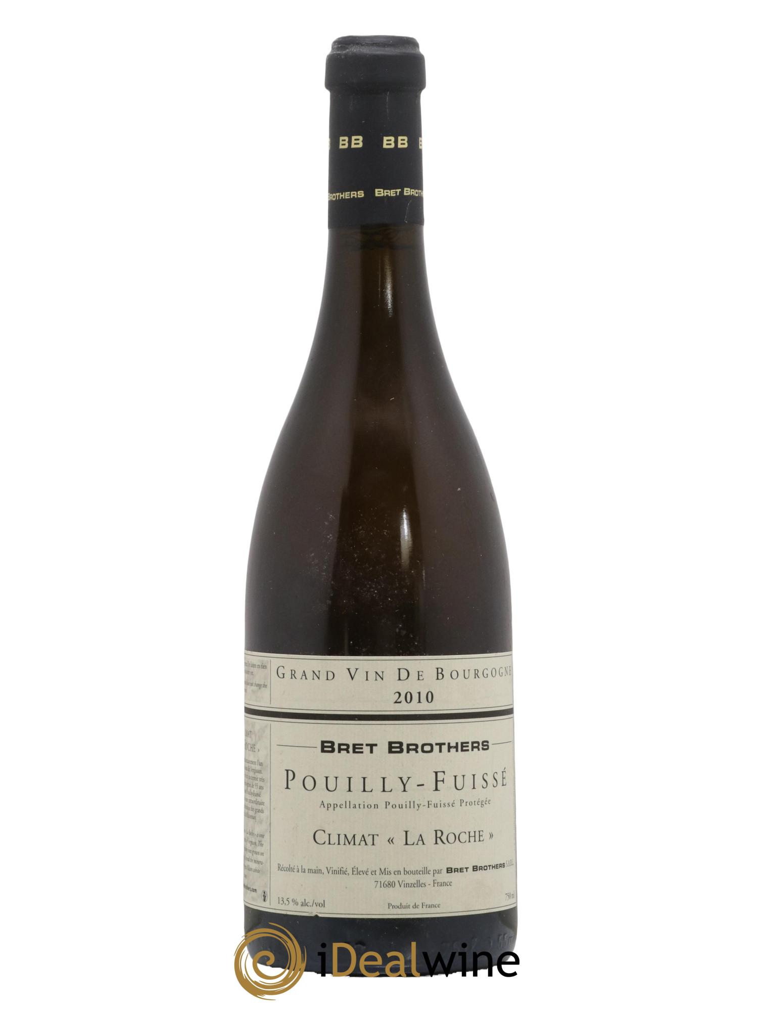 Pouilly-Fuissé La Roche Bret Brothers 2010 - Posten von 1 Flasche - 0