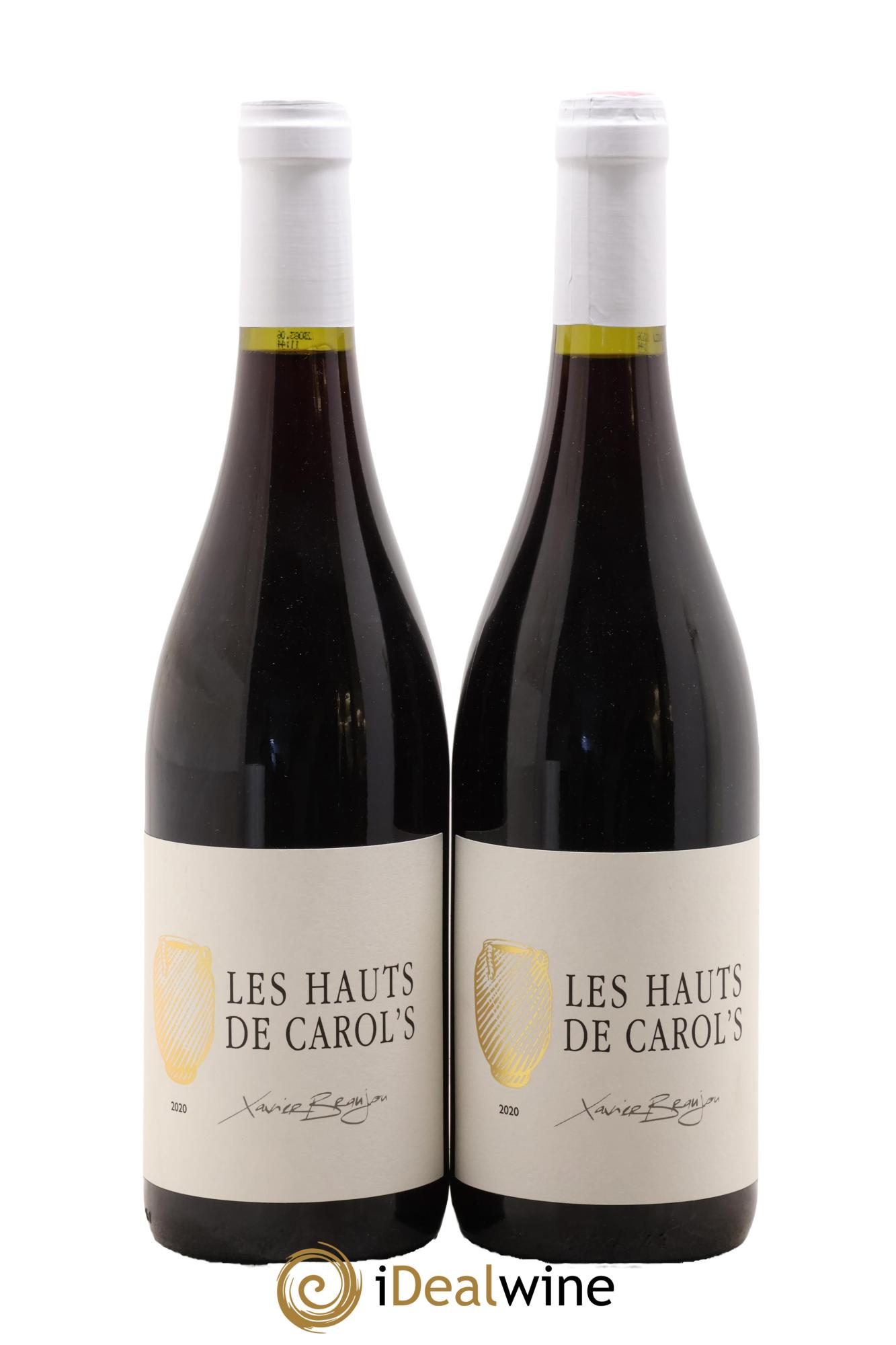 Pays d'Hérault Les Hauts de Carol's Terrasse d'Elise (Domaine de la) 2020 - Lot de 2 bouteilles - 0