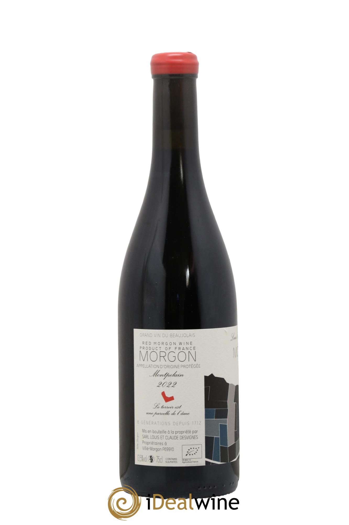 Morgon Montpelain Louis-Claude Desvignes 2022 - Lotto di 1 bottiglia - 1