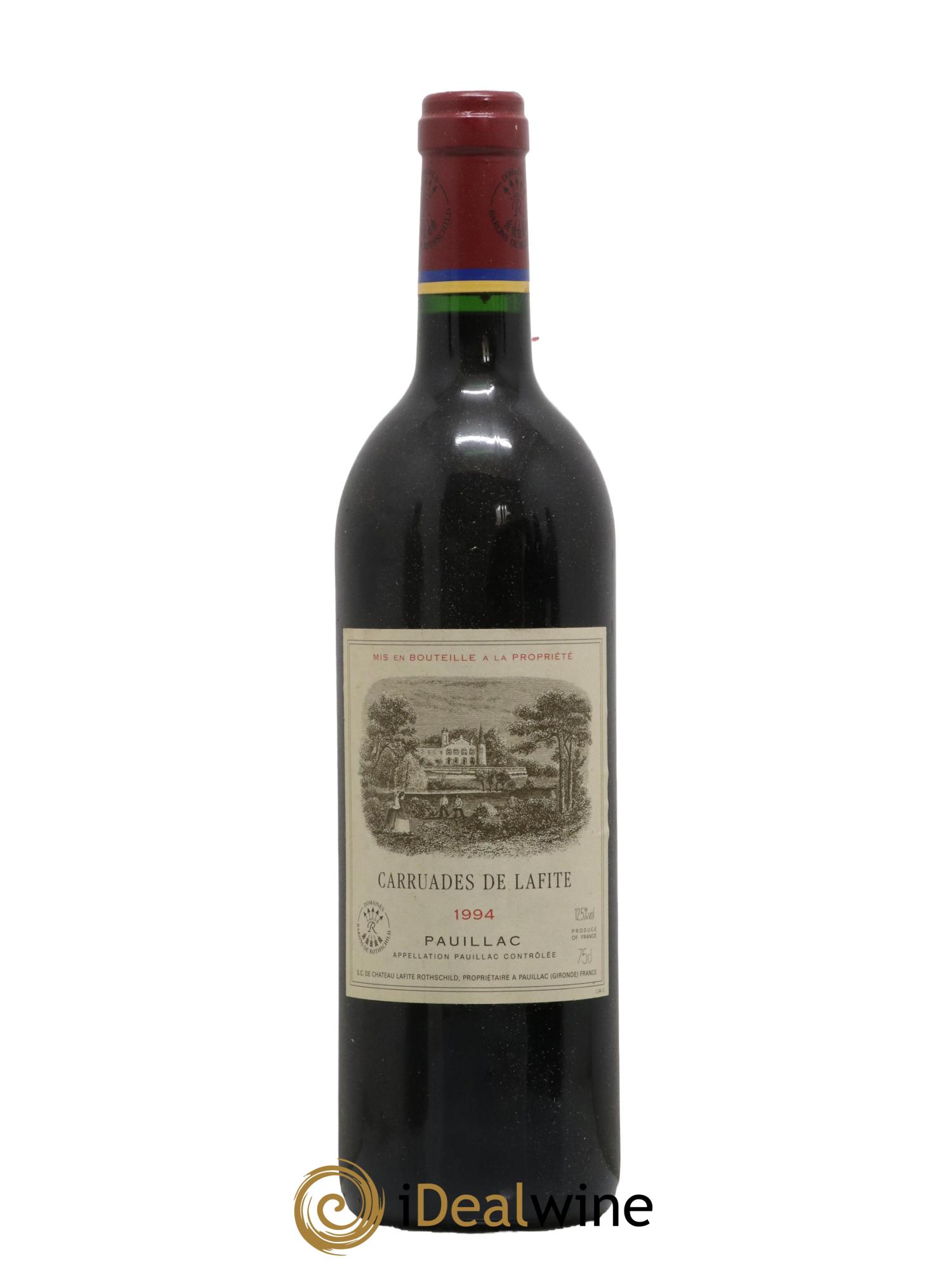 Carruades de Lafite Rothschild Second Vin 1994 - Lot de 1 bouteille - 0