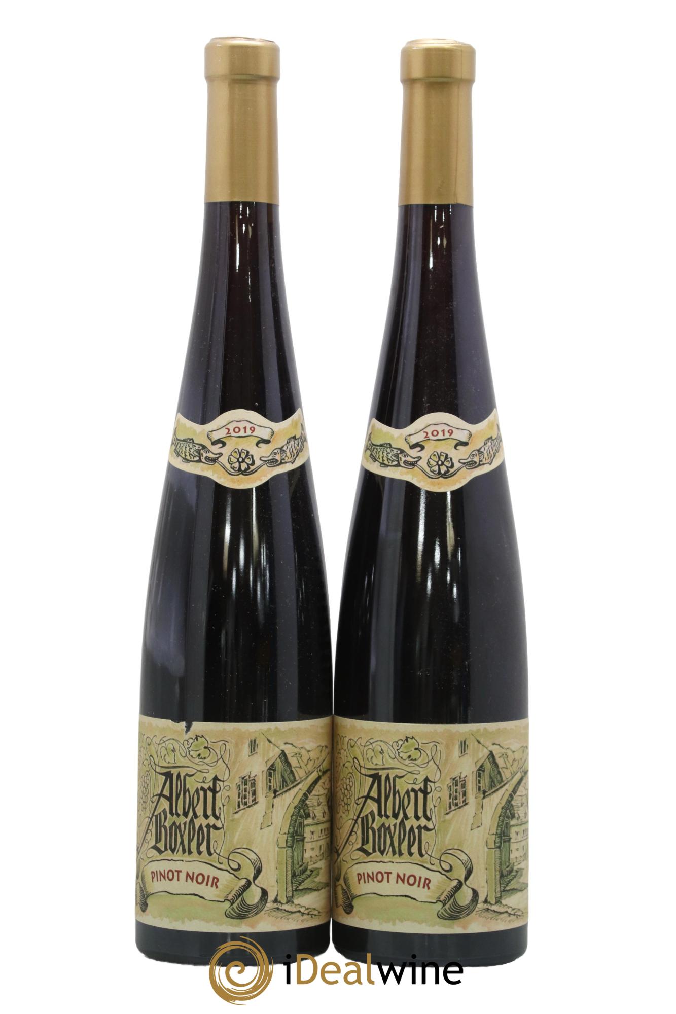 Alsace Pinot Noir S Albert Boxler 2019 - Lot de 2 bouteilles - 0