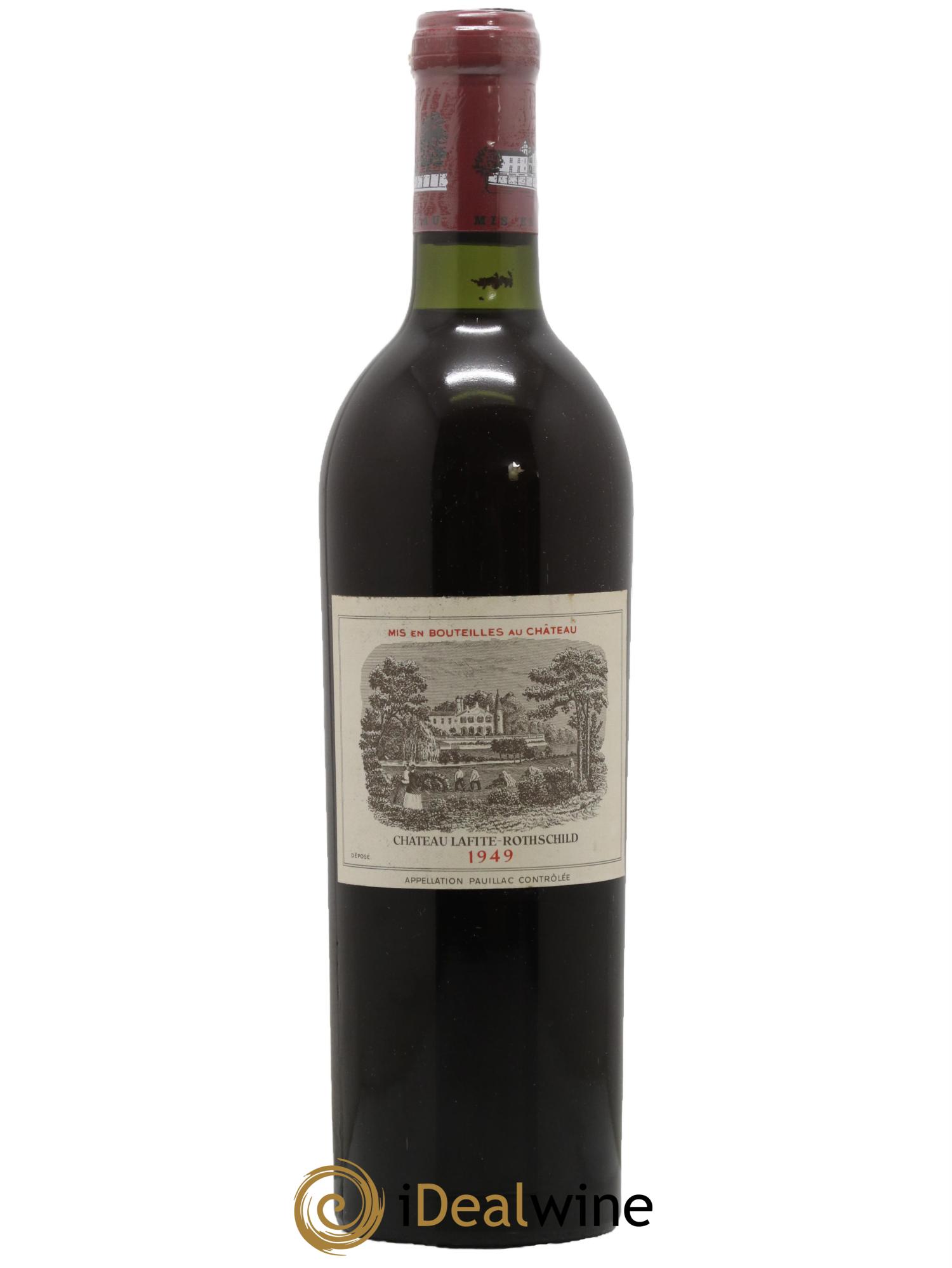 Château Lafite Rothschild 1er Grand Cru Classé 1949 - Lot de 1 bouteille - 0