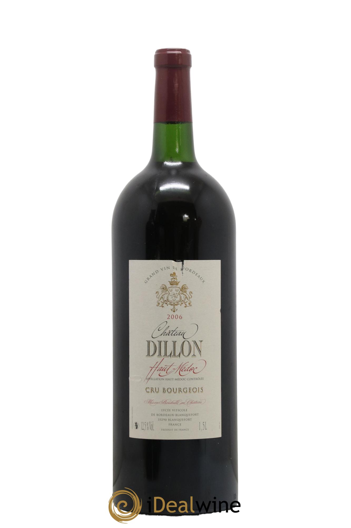 Château Dillon Cru Bourgeois 2006 - Posten von 1 Magnum - 0