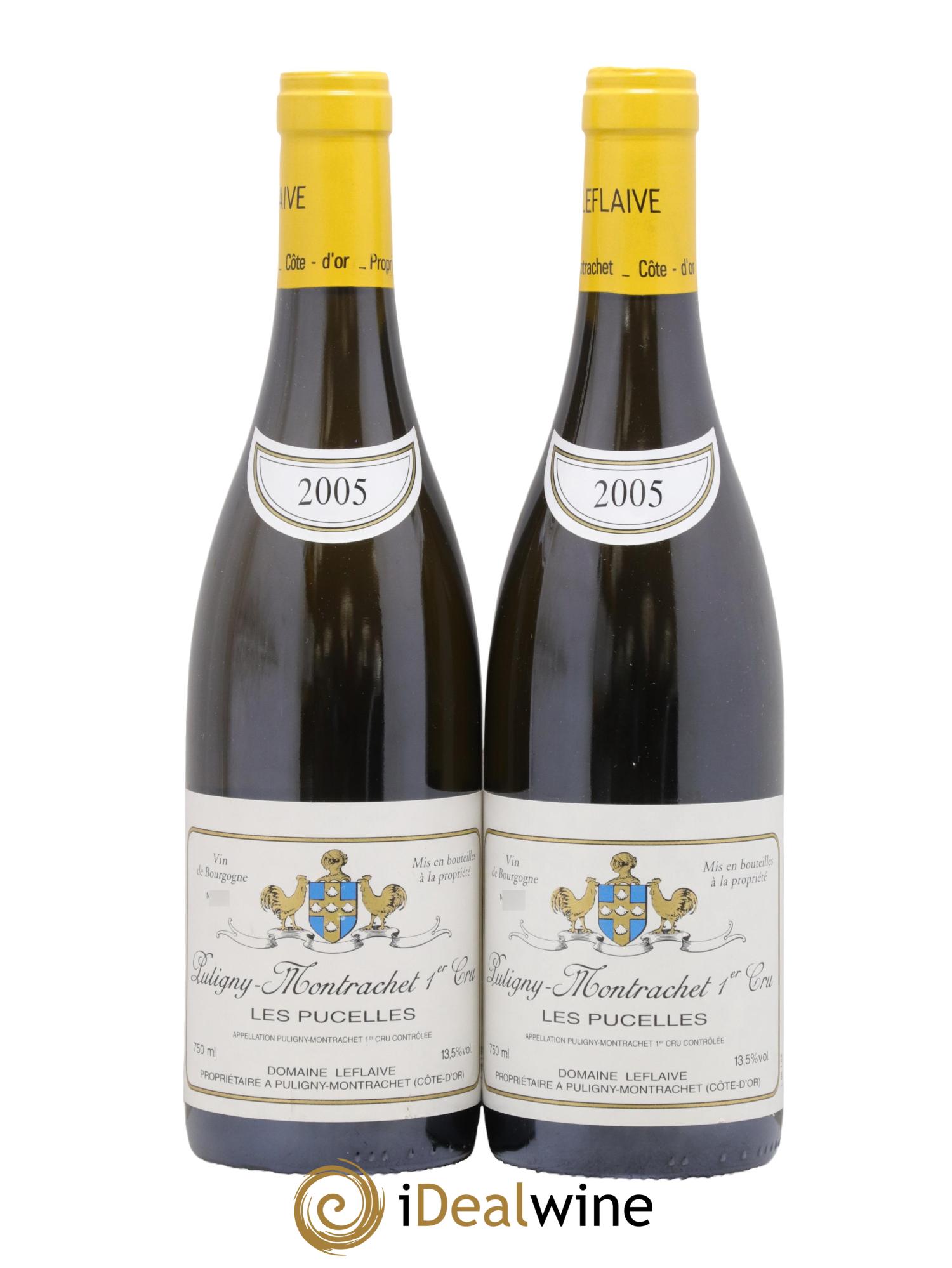 Puligny-Montrachet 1er Cru Les Pucelles Leflaive (Domaine) 2005 - Posten von 2 Flaschen - 0