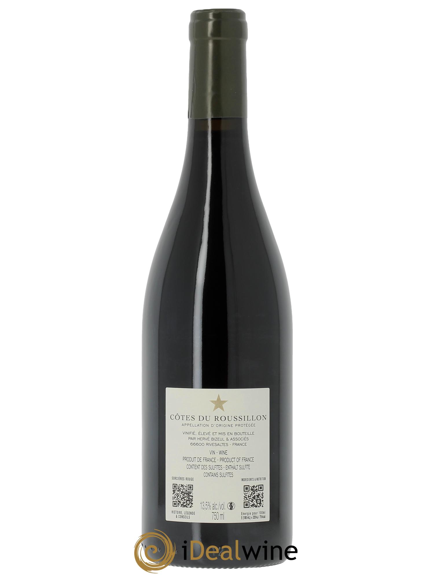 Côtes du Roussillon Clos des Fées Les Sorcières Hervé Bizeul  2025 - Lot de 1 bouteille - 1