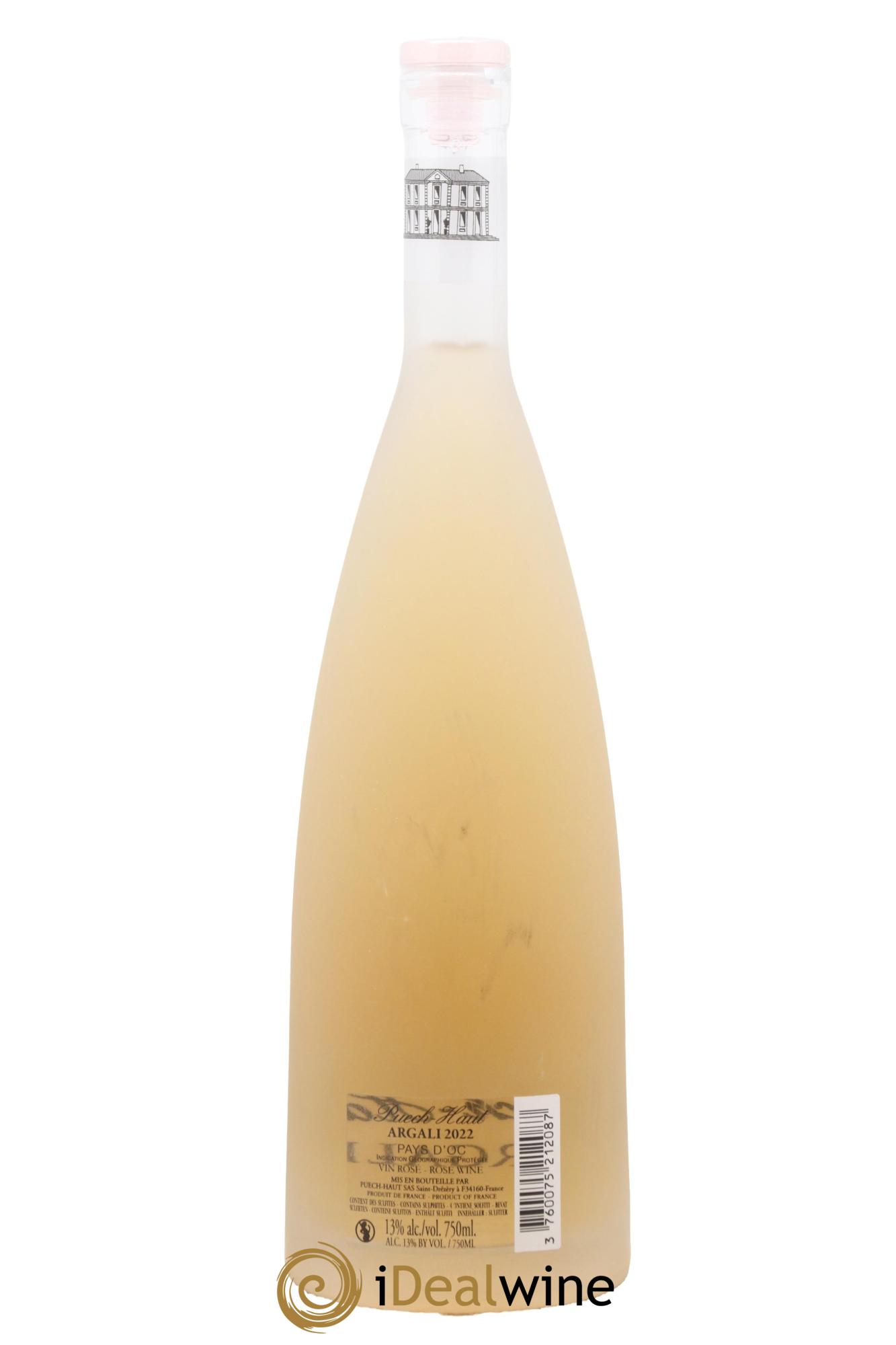 Coteaux du Languedoc Argali Puech Haut 2022 - Lot de 1 bouteille - 1