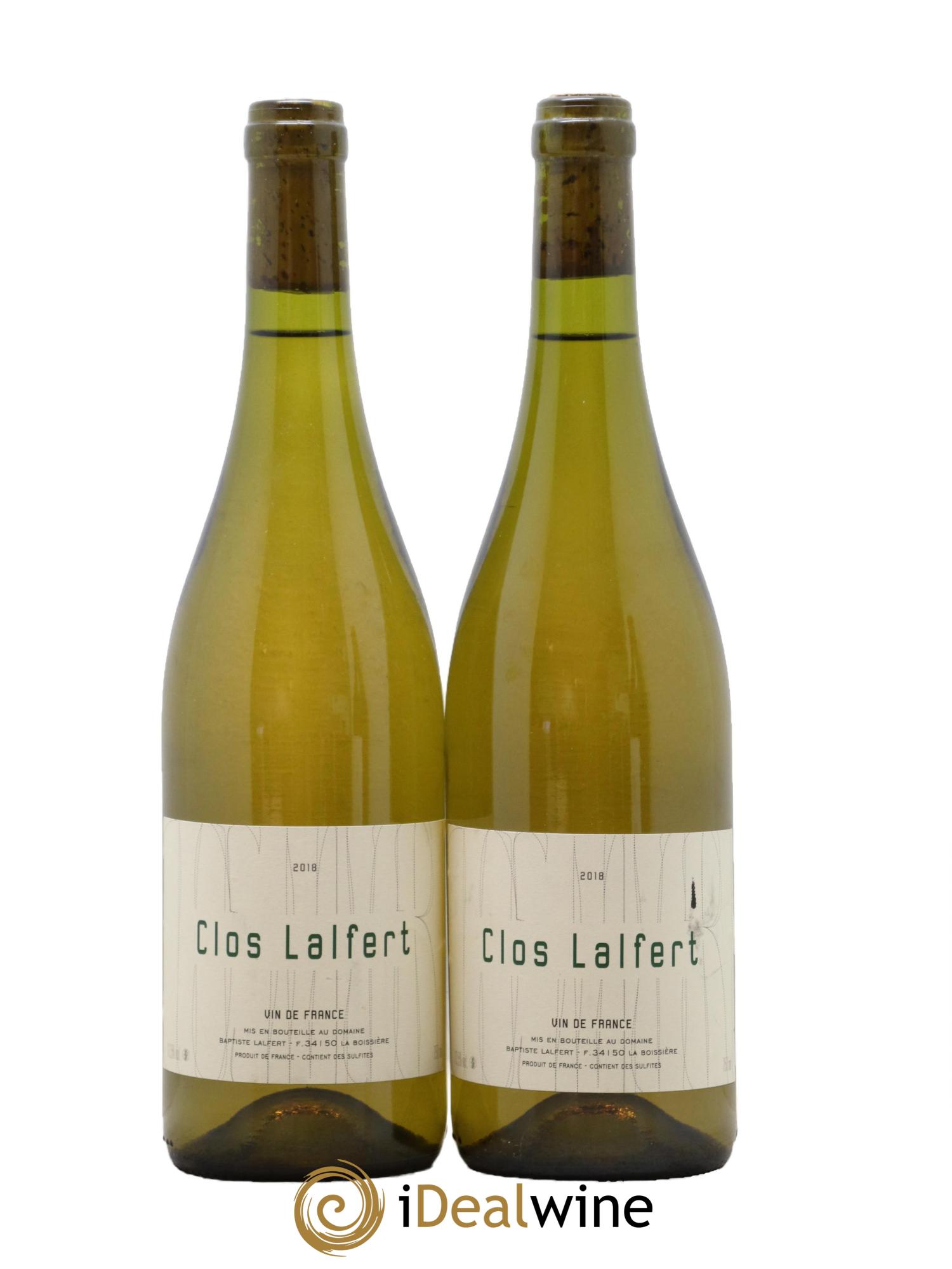 Vin de France Clos Lalfert 2018 - Lot de 2 bouteilles - 0
