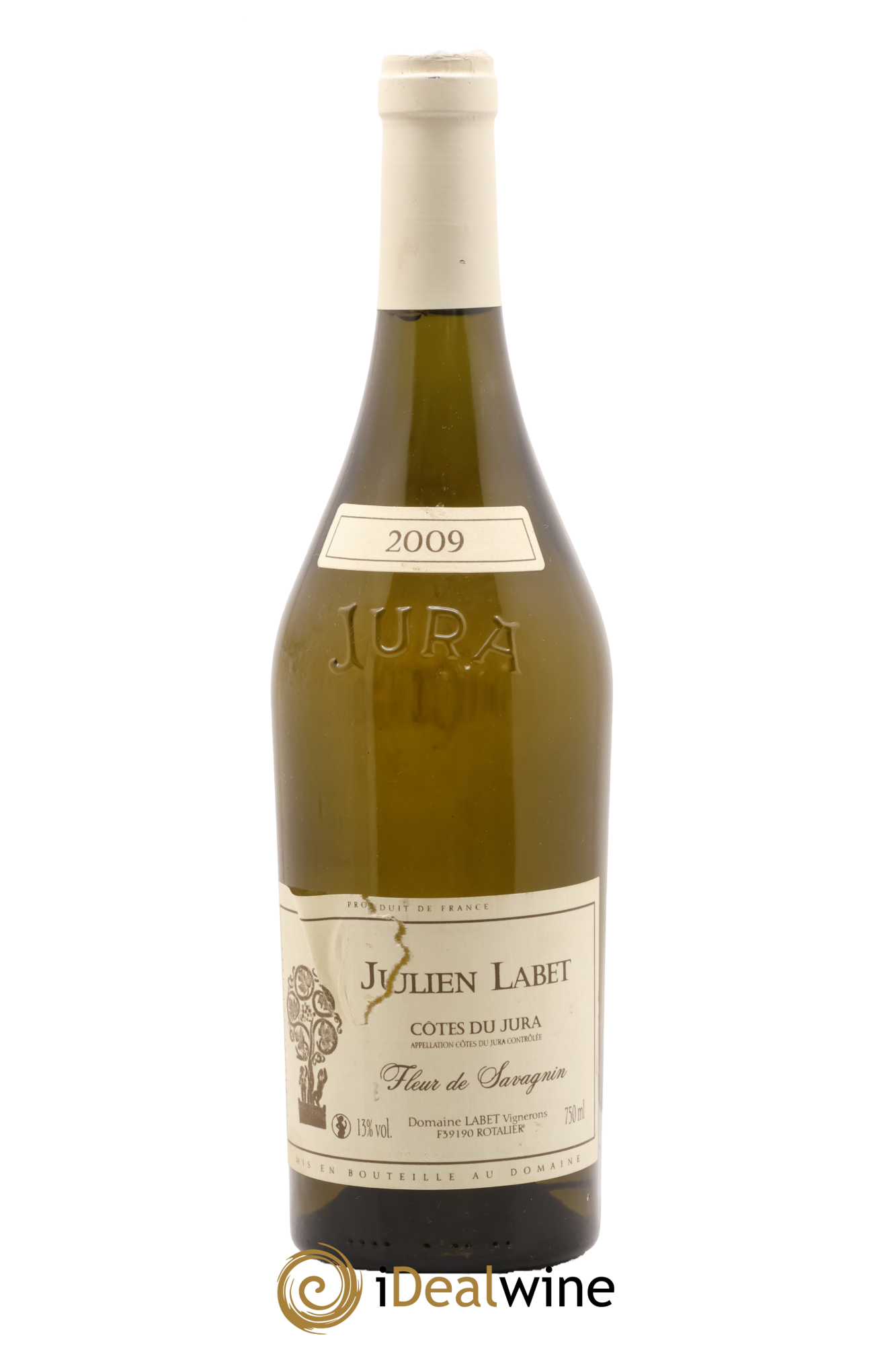 Côtes du Jura Fleur de Savagnin Romain - Julien - Charline Labet 2009 - Lot of 1 bottle - 0